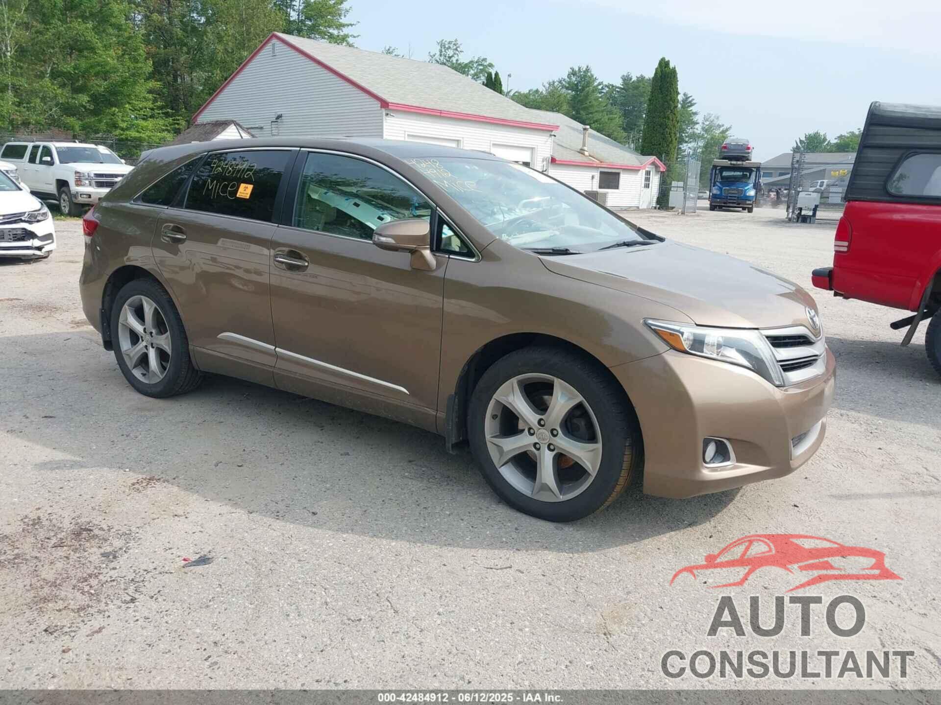 TOYOTA VENZA 2013 - 4T3BK3BB9DU085974