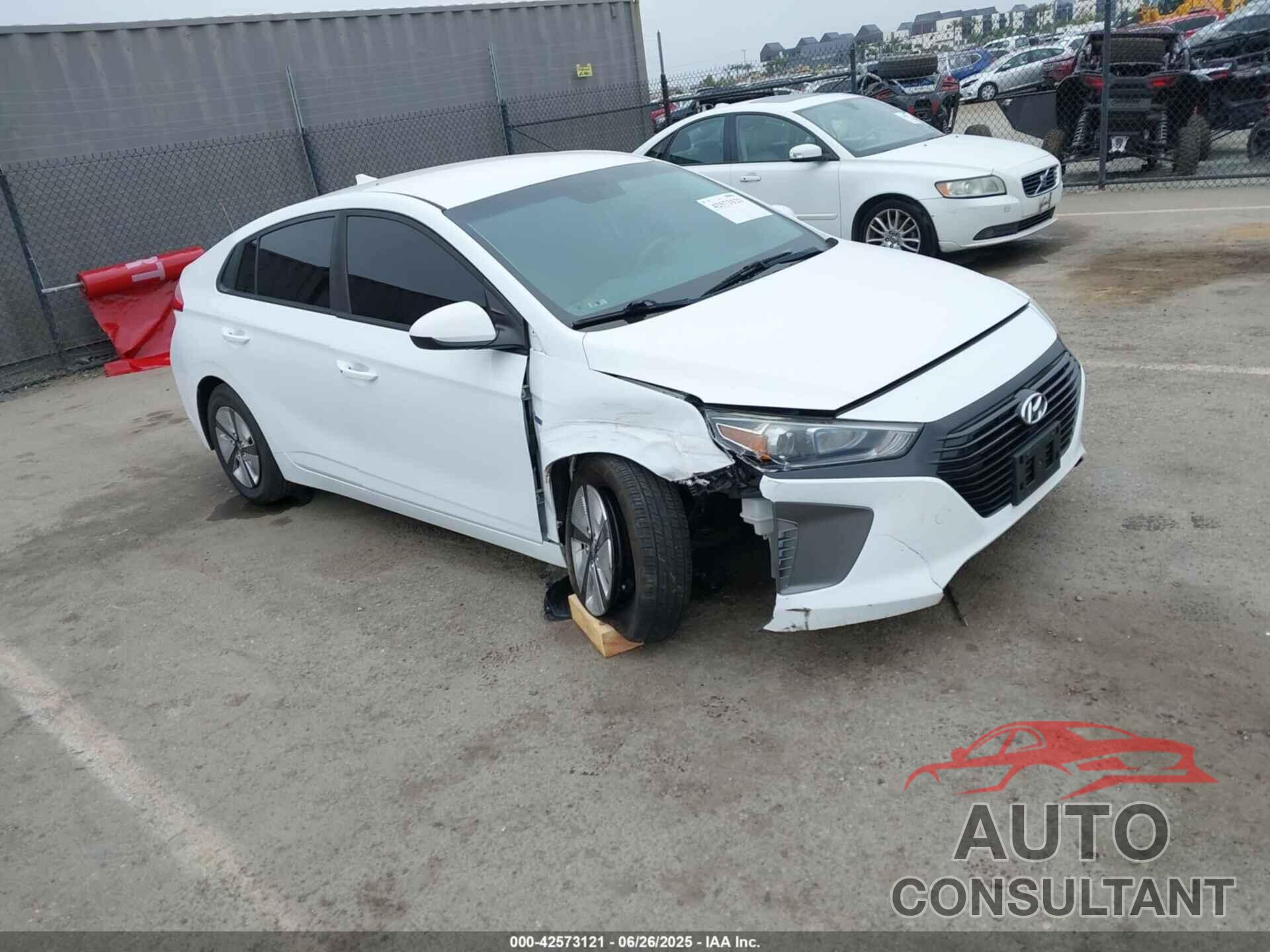 HYUNDAI IONIQ HYBRID 2019 - KMHC65LC2KU140184