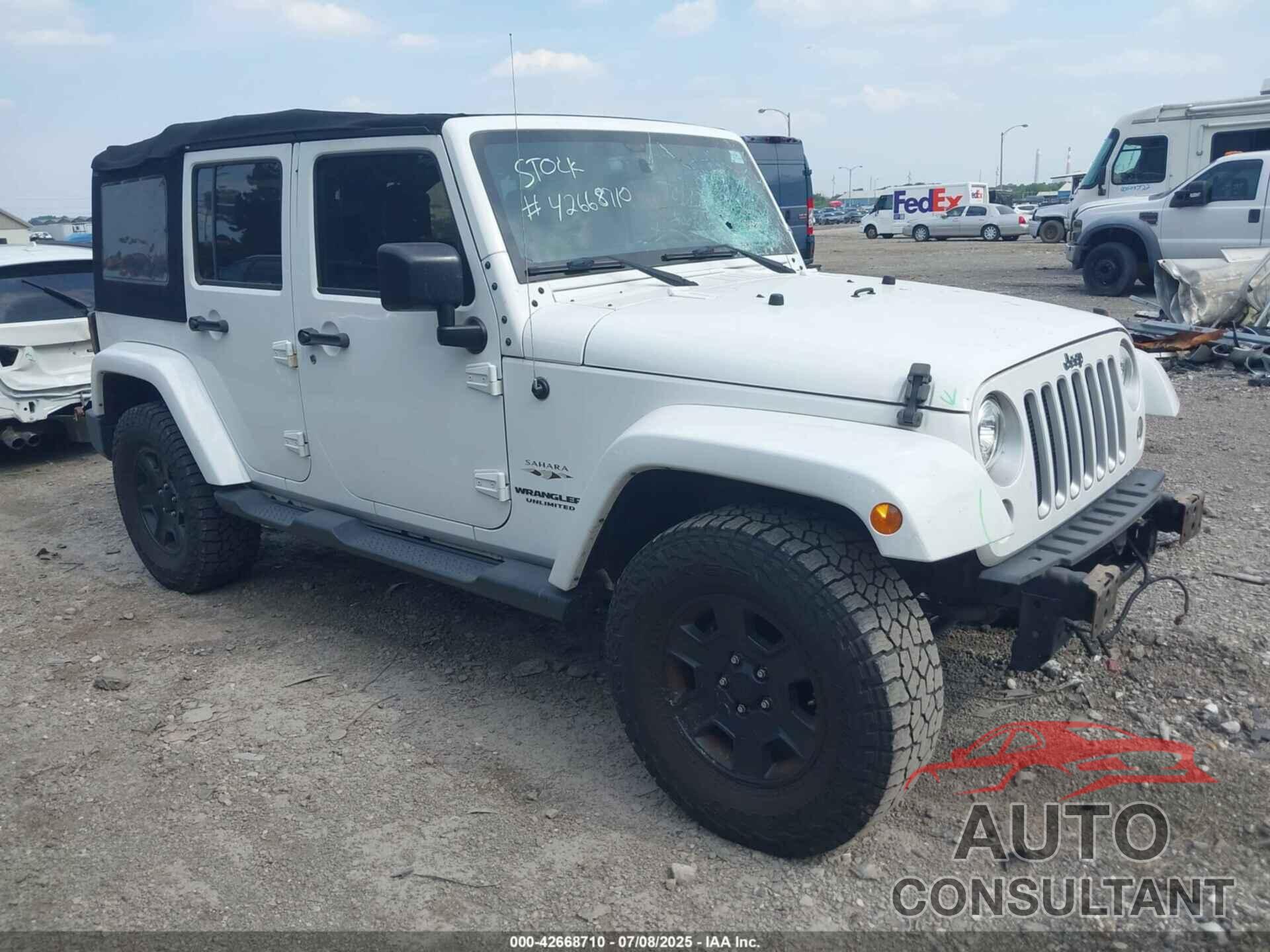 JEEP WRANGLER UNLIMITED 2017 - 1C4BJWEG8HL559238