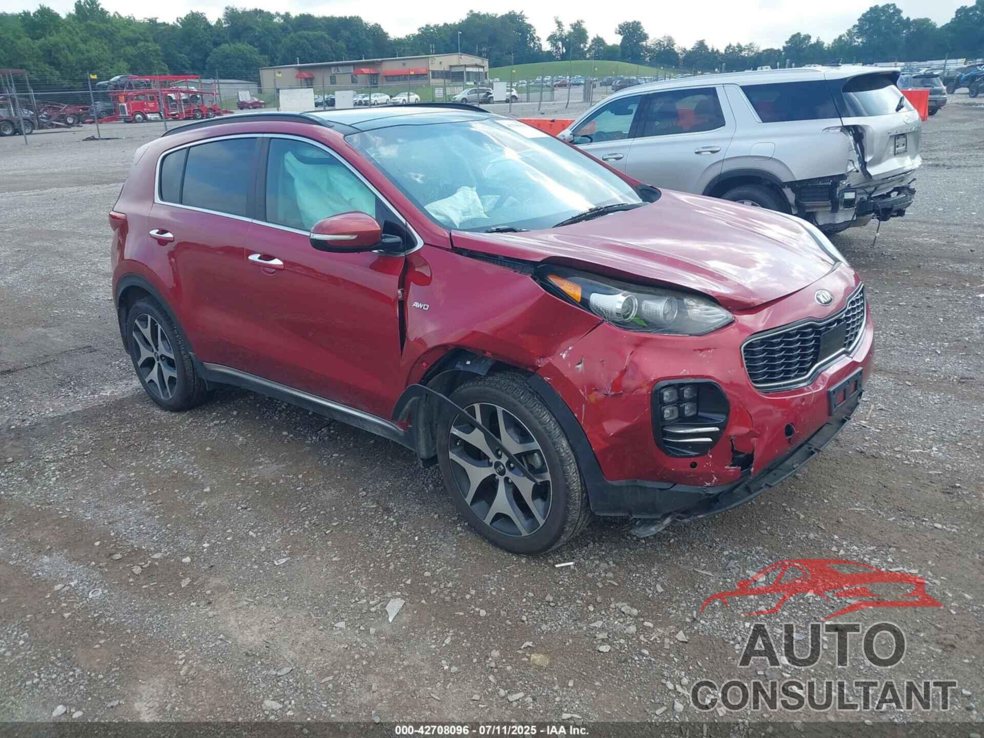 KIA SPORTAGE 2019 - KNDPRCA69K7516926
