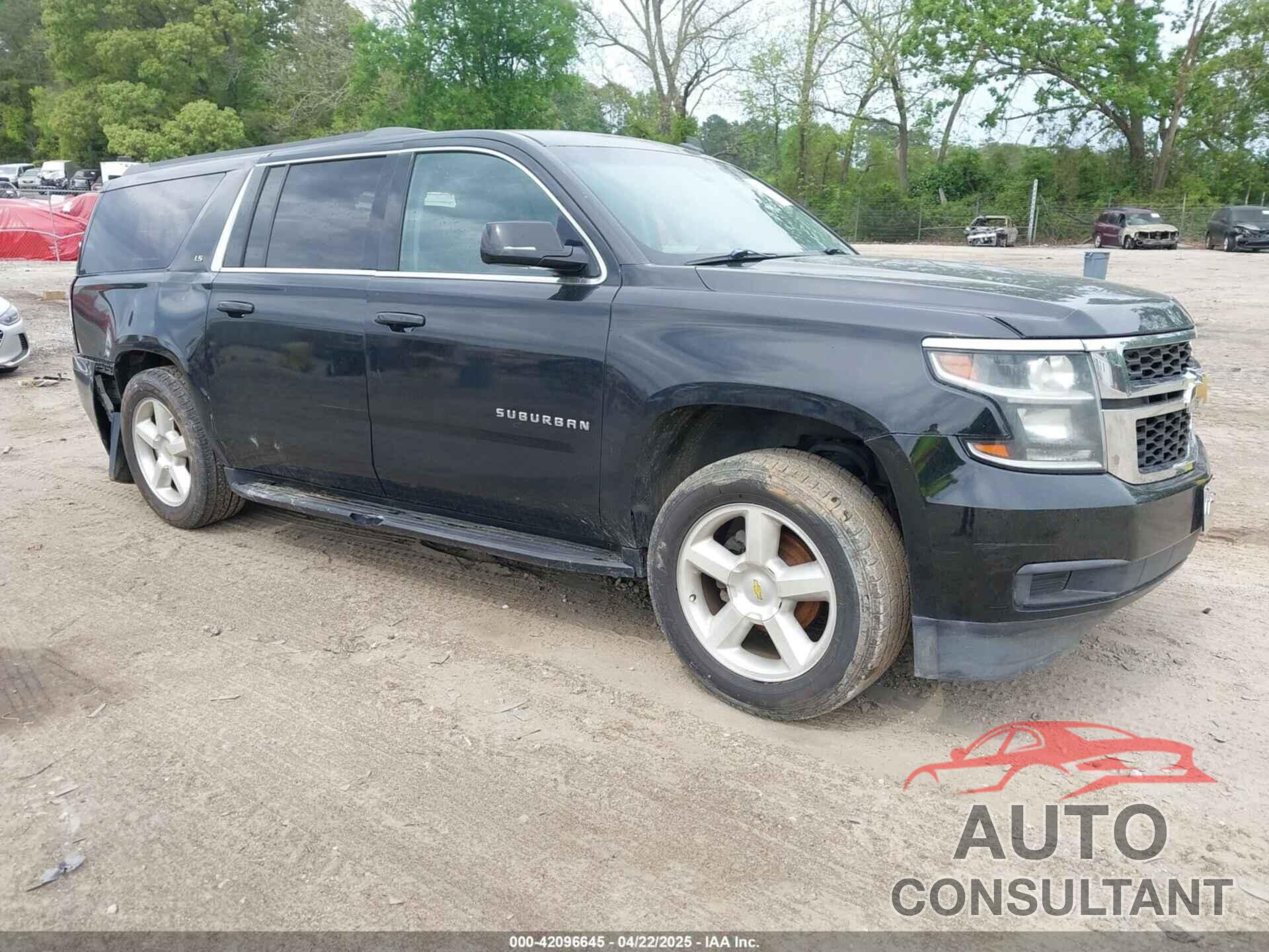 CHEVROLET SUBURBAN 1500 2015 - 1GNSKHEC1FR207500