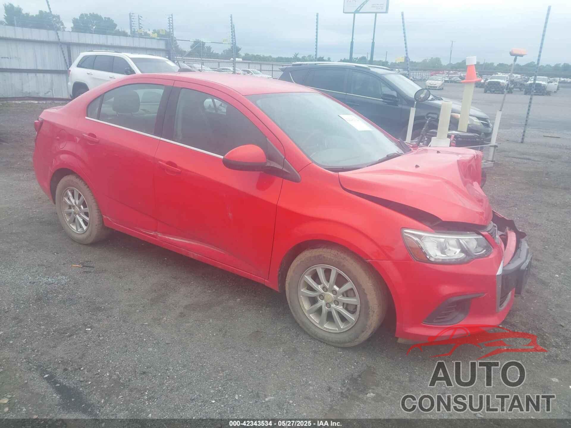 CHEVROLET SONIC 2017 - 1G1JD5SH7H4105396