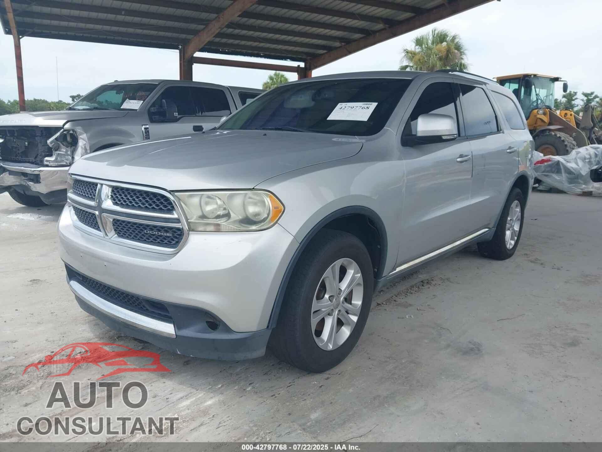 DODGE DURANGO 2012 - 1C4RDJDG9CC129480