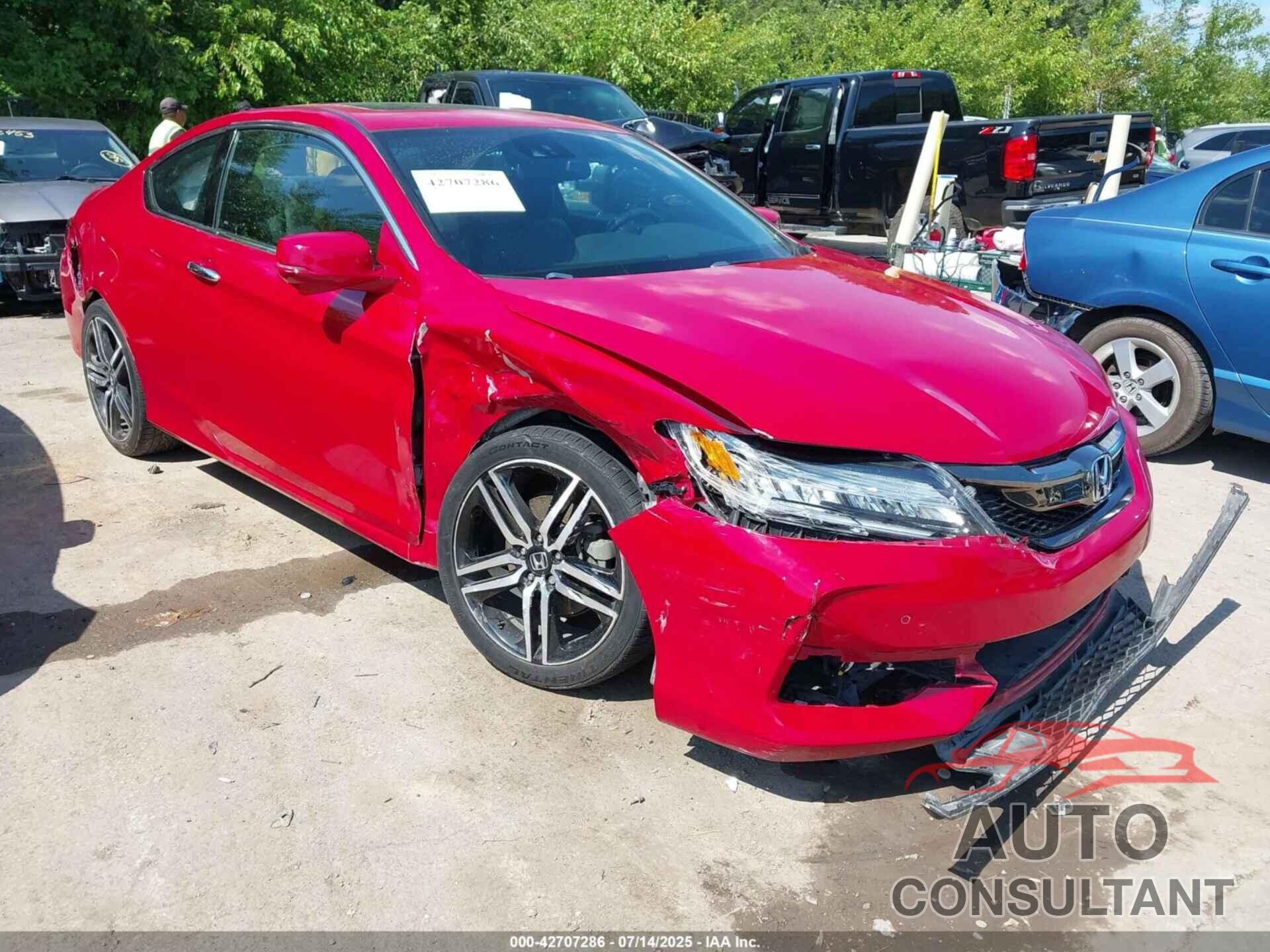 HONDA ACCORD 2016 - 1HGCT2B09GA007208