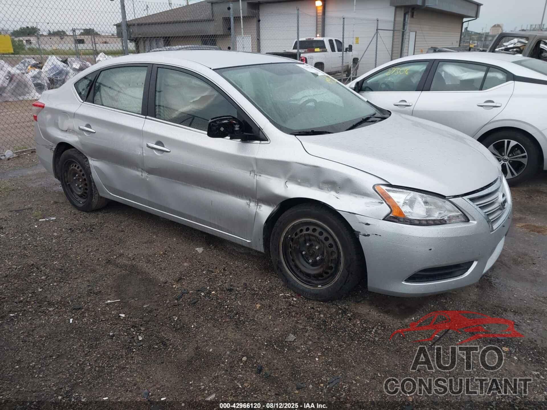 NISSAN SENTRA 2015 - 3N1AB7AP1FY264011