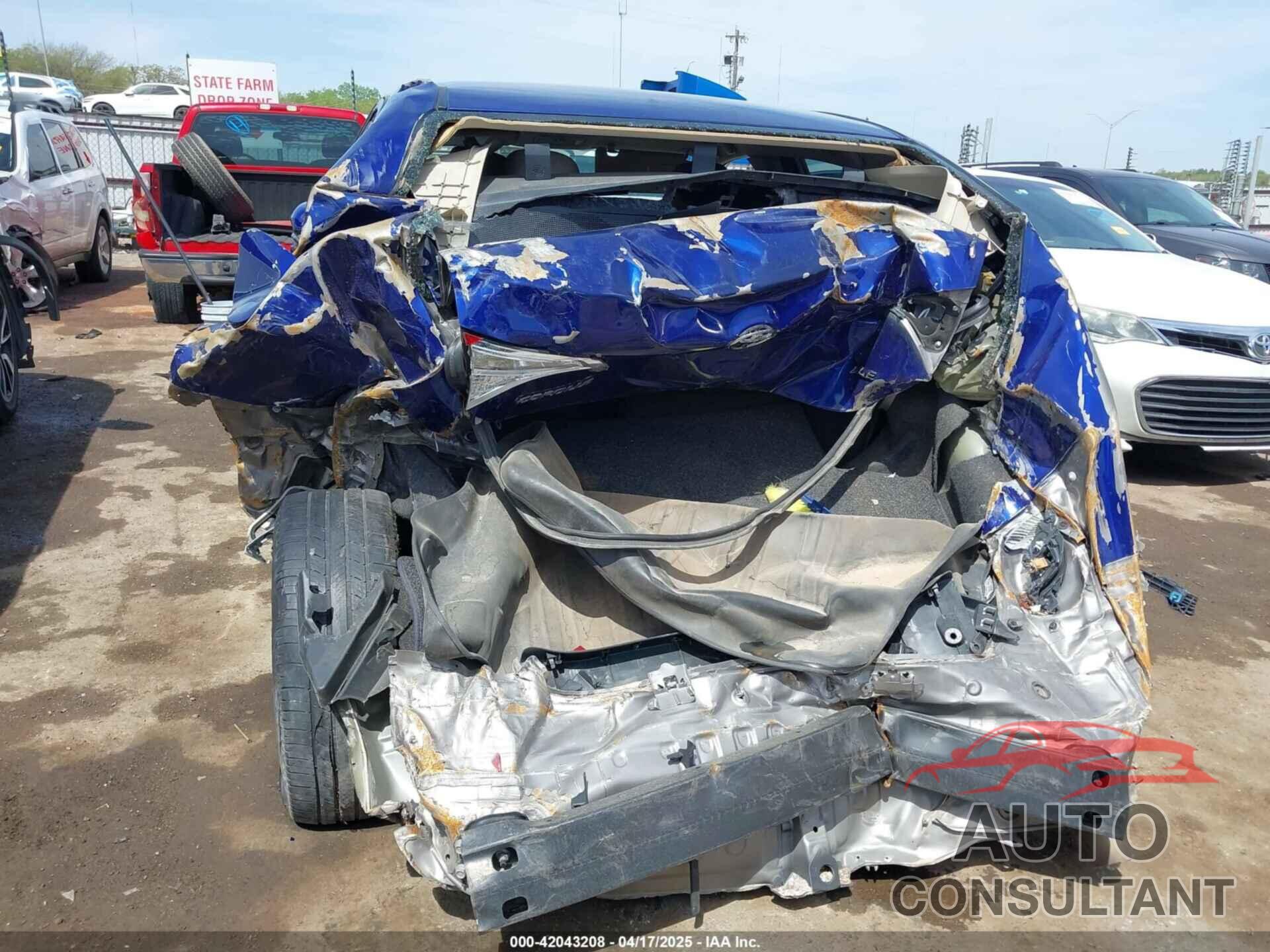 TOYOTA COROLLA 2016 - 5YFBURHE3GP381229