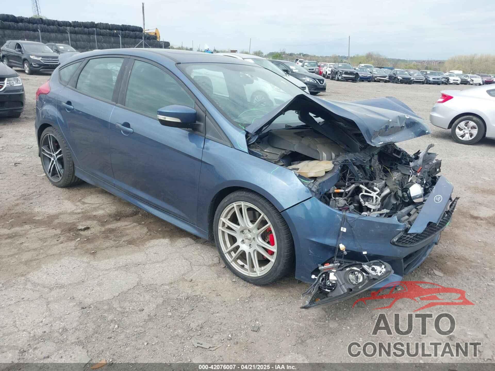 FORD FOCUS ST 2018 - 1FADP3L98JL243246