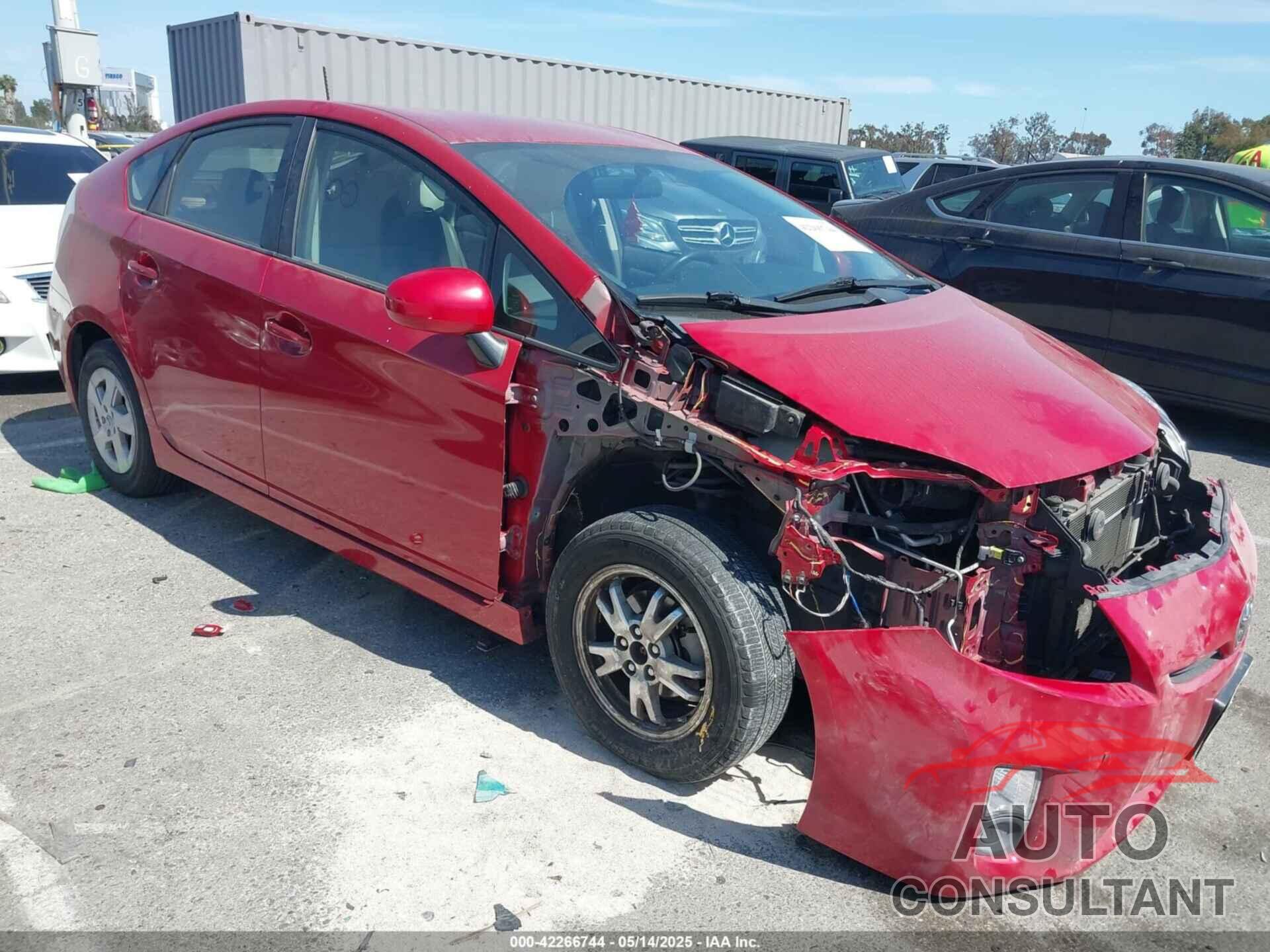 TOYOTA PRIUS 2010 - JTDKN3DU9A1275659