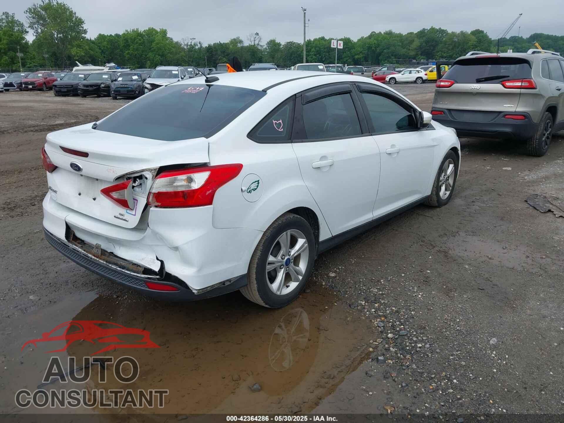 FORD FOCUS 2013 - 1FADP3F29DL372289