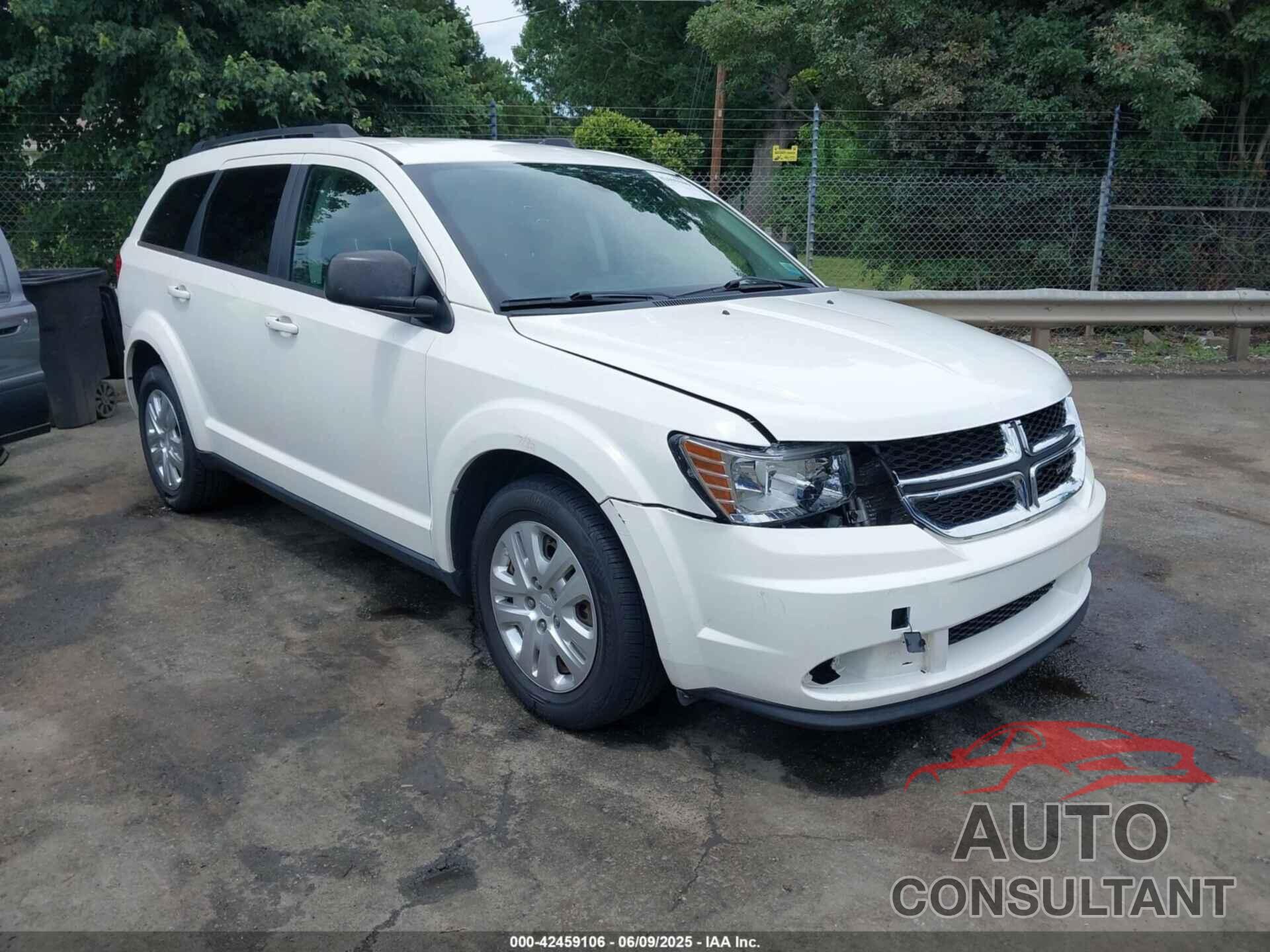 DODGE JOURNEY 2018 - 3C4PDCAB0JT364007