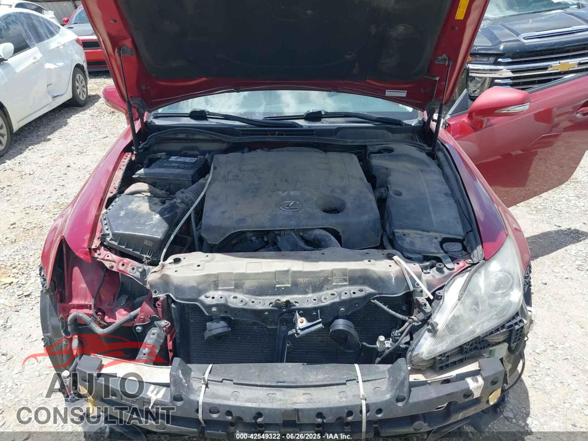 LEXUS IS 250C 2010 - JTHFF2C27A2504843