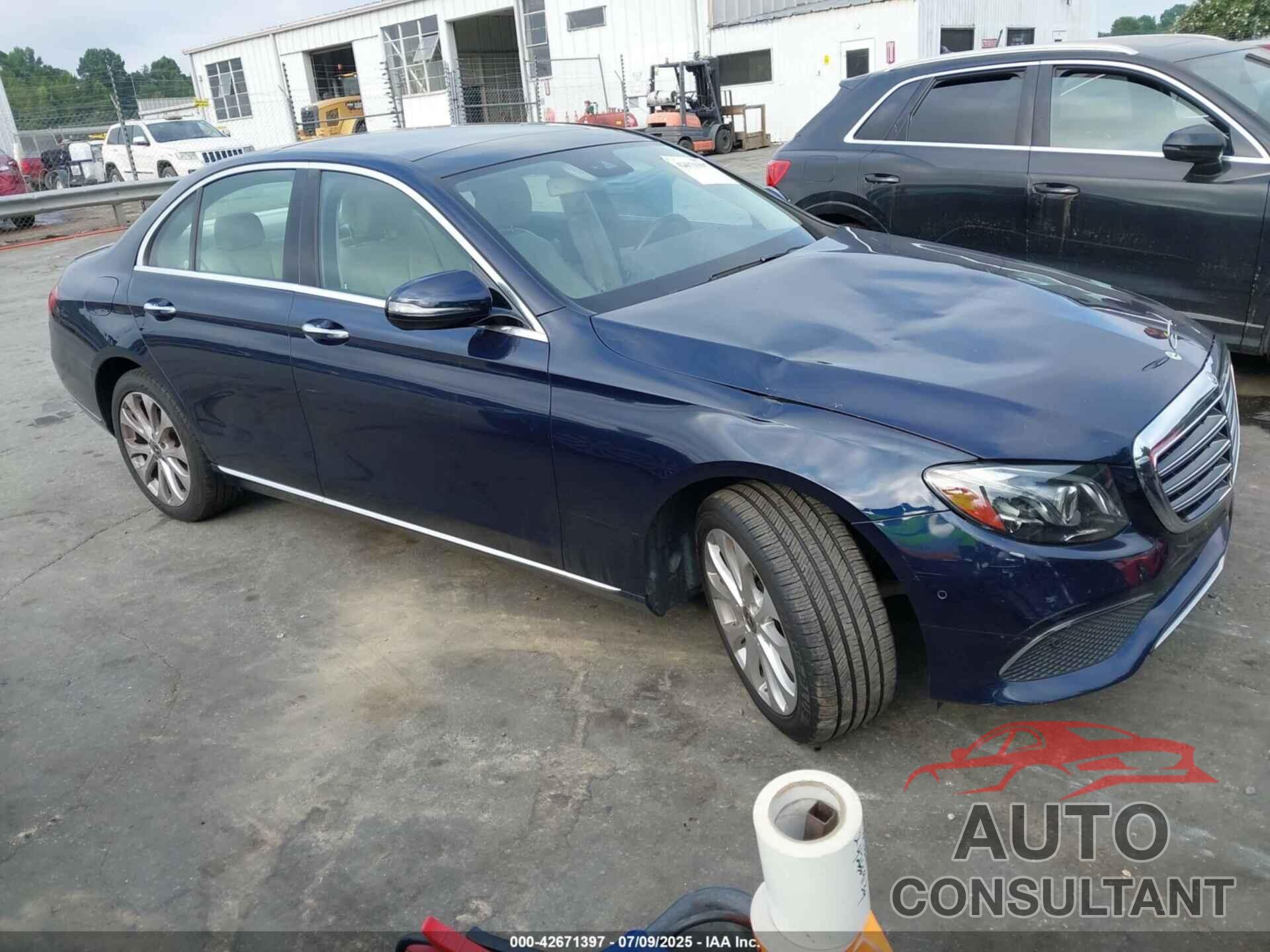MERCEDES-BENZ E 2018 - WDDZF4JB9JA363573