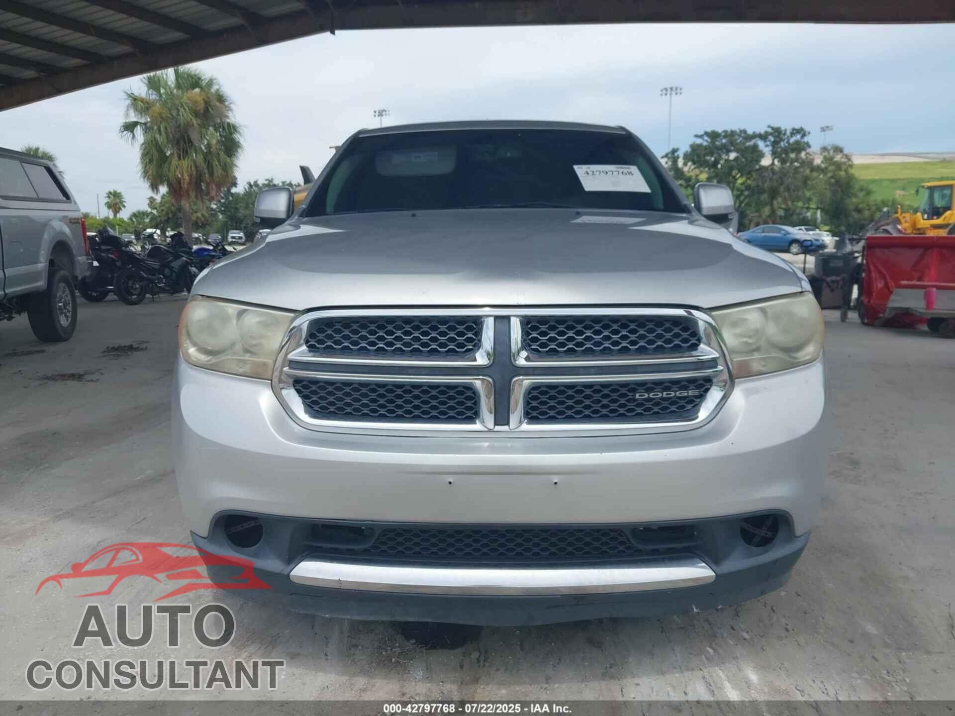 DODGE DURANGO 2012 - 1C4RDJDG9CC129480