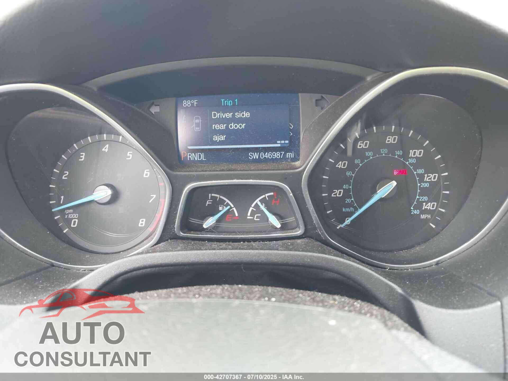 FORD FOCUS 2014 - 1FADP3F29EL453407