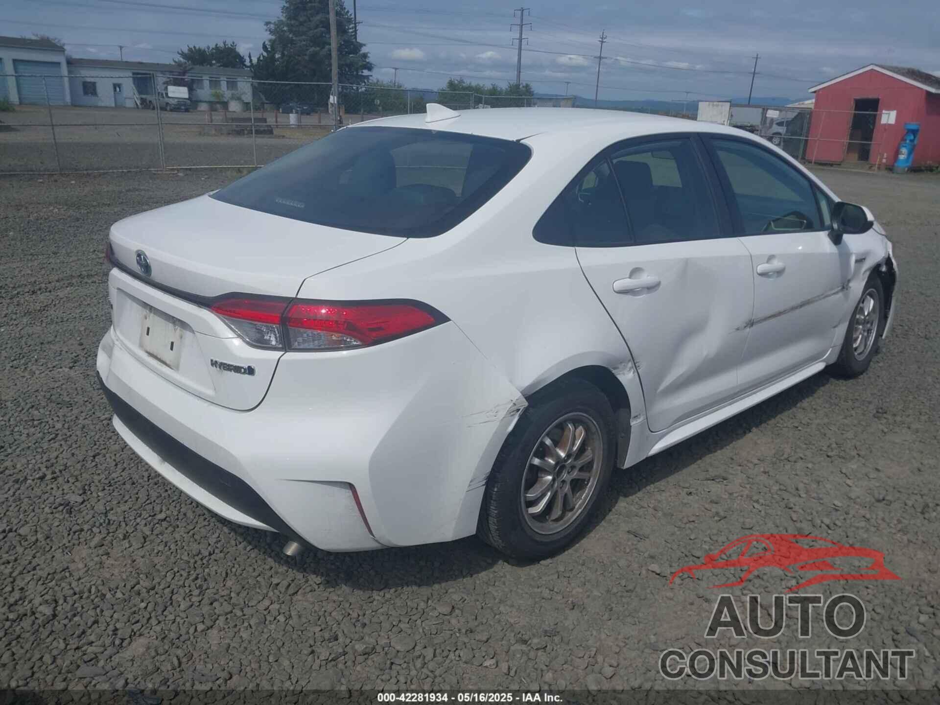 TOYOTA COROLLA 2021 - JTDEAMDE6MJ002447