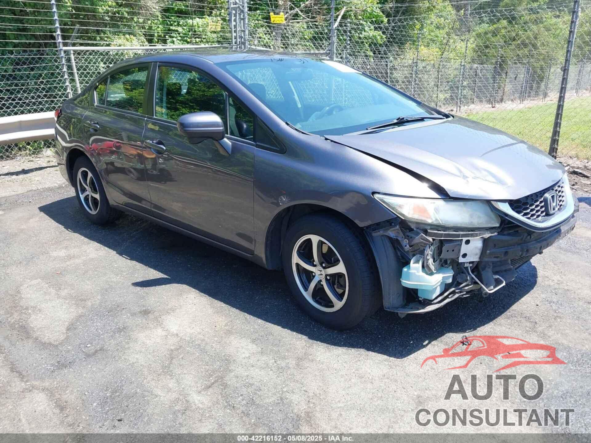 HONDA CIVIC 2015 - 19XFB2F72FE232832