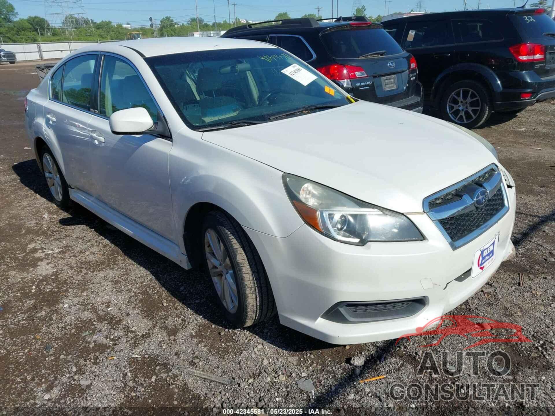 SUBARU LEGACY 2013 - 4S3BMCB69D3036158