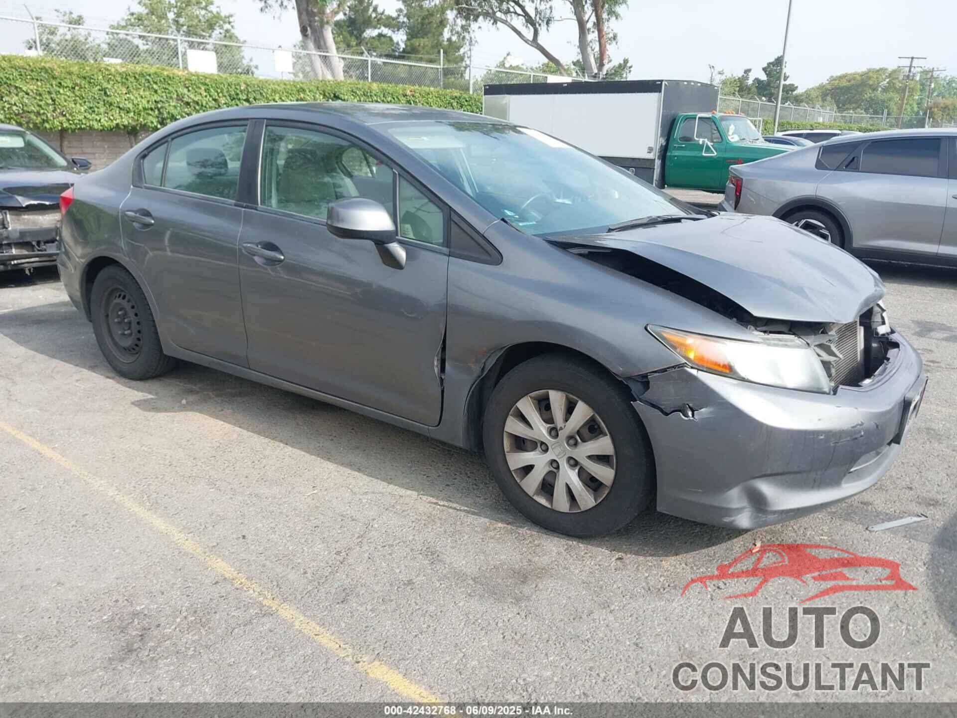 HONDA CIVIC 2012 - 19XFB2F53CE307192