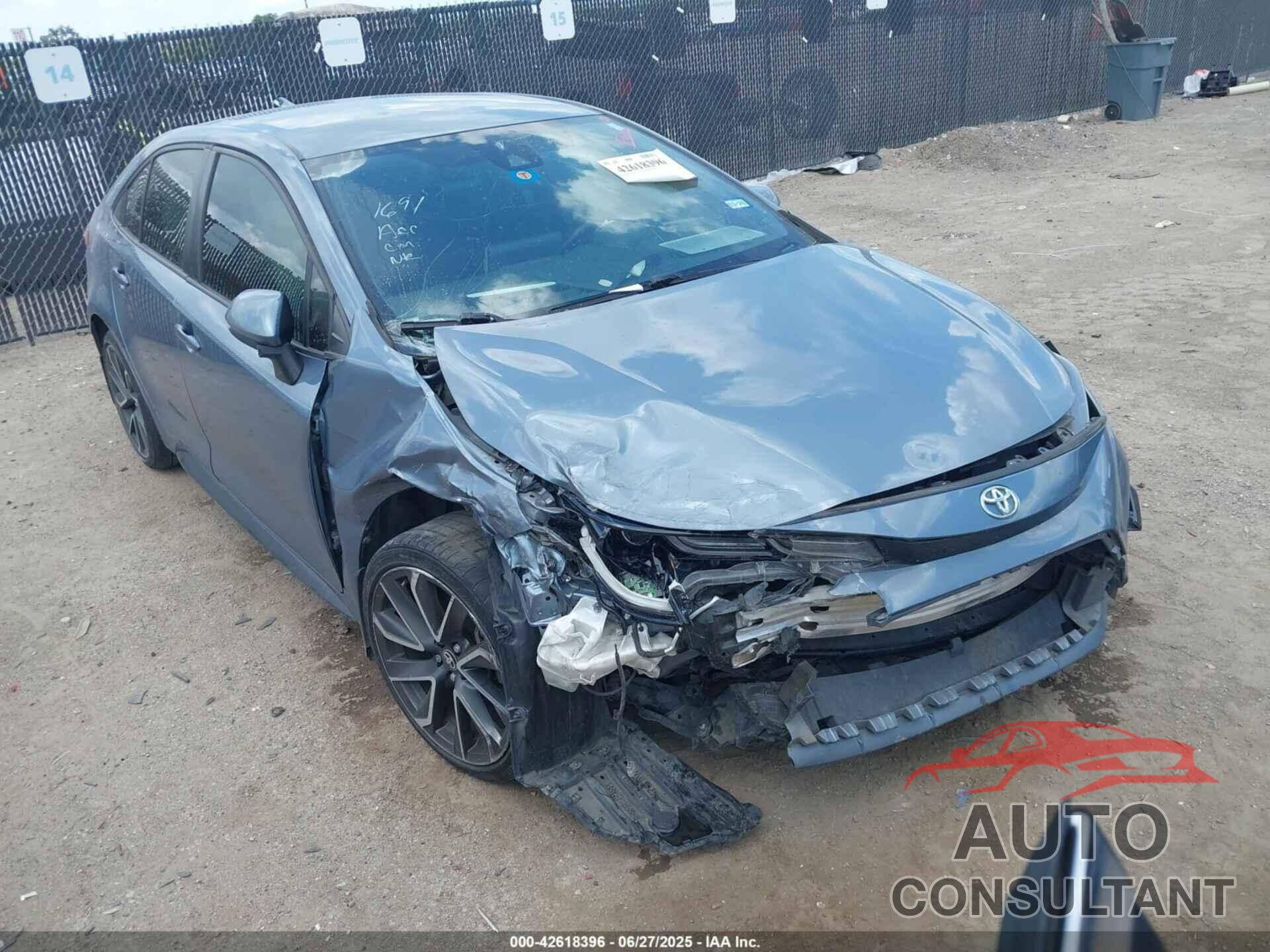 TOYOTA COROLLA 2021 - JTDS4MCE9MJ070799