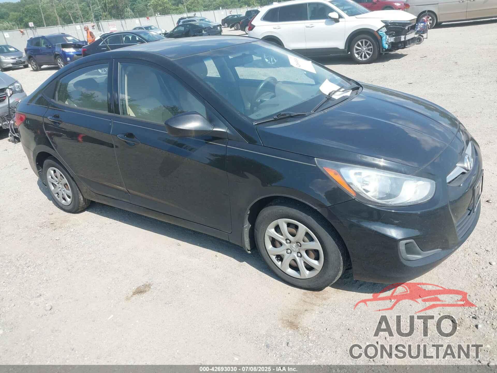 HYUNDAI ACCENT 2013 - KMHCT4AE7DU562770