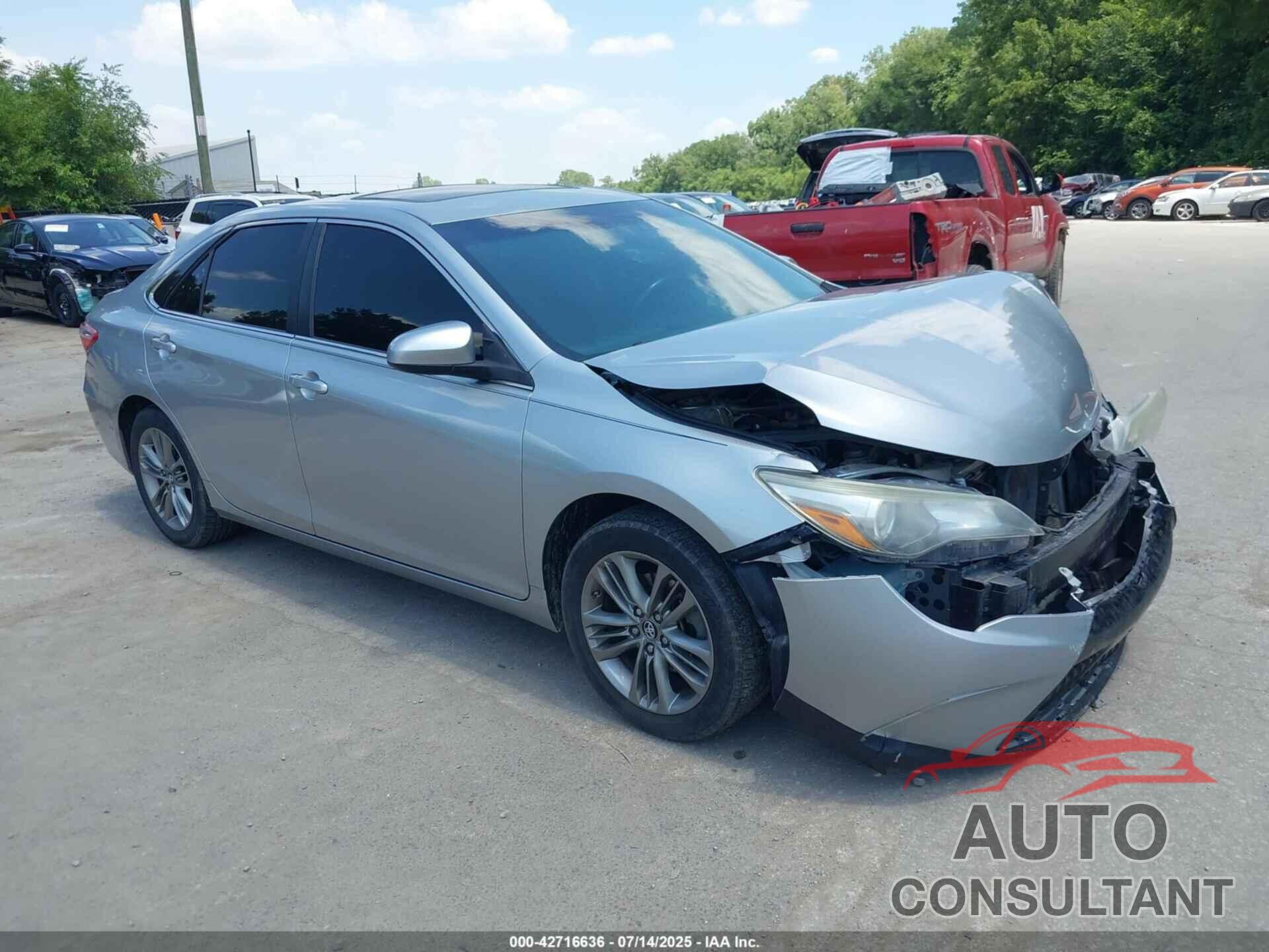 TOYOTA CAMRY 2016 - 4T1BF1FK9GU203280