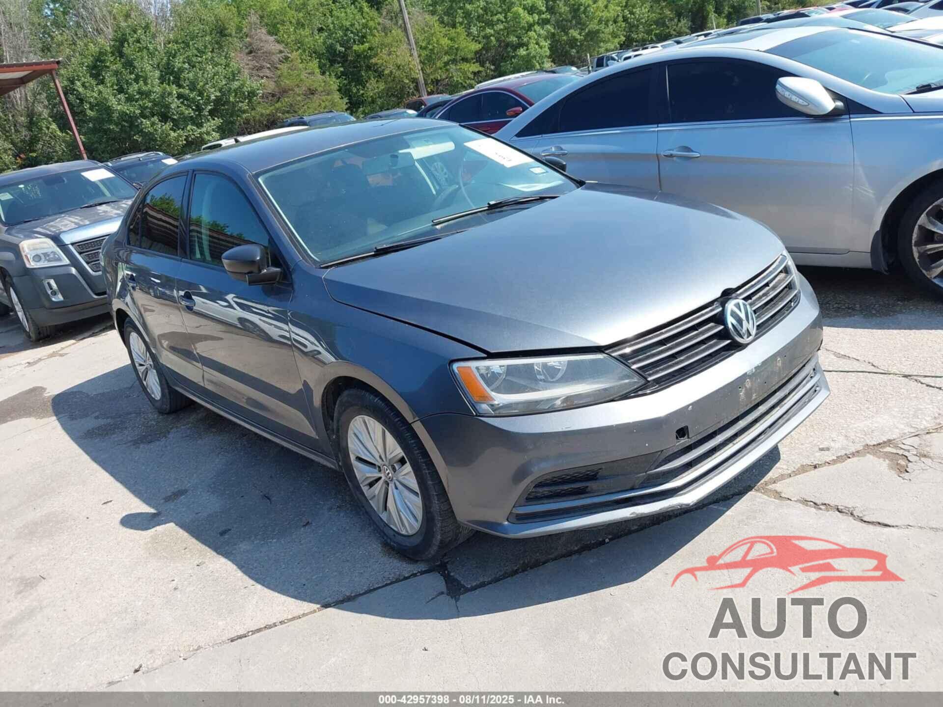 VOLKSWAGEN JETTA 2015 - 3VWD17AJ6FM231616