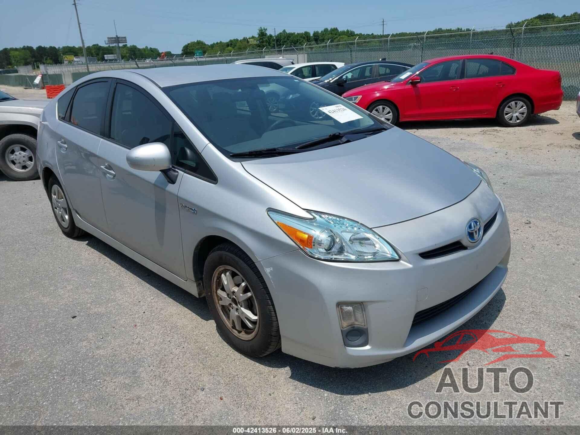 TOYOTA PRIUS 2010 - JTDKN3DUXA0228632