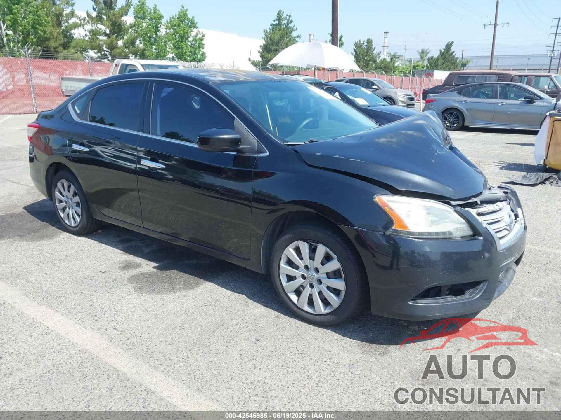NISSAN SENTRA 2015 - 3N1AB7AP2FY380981