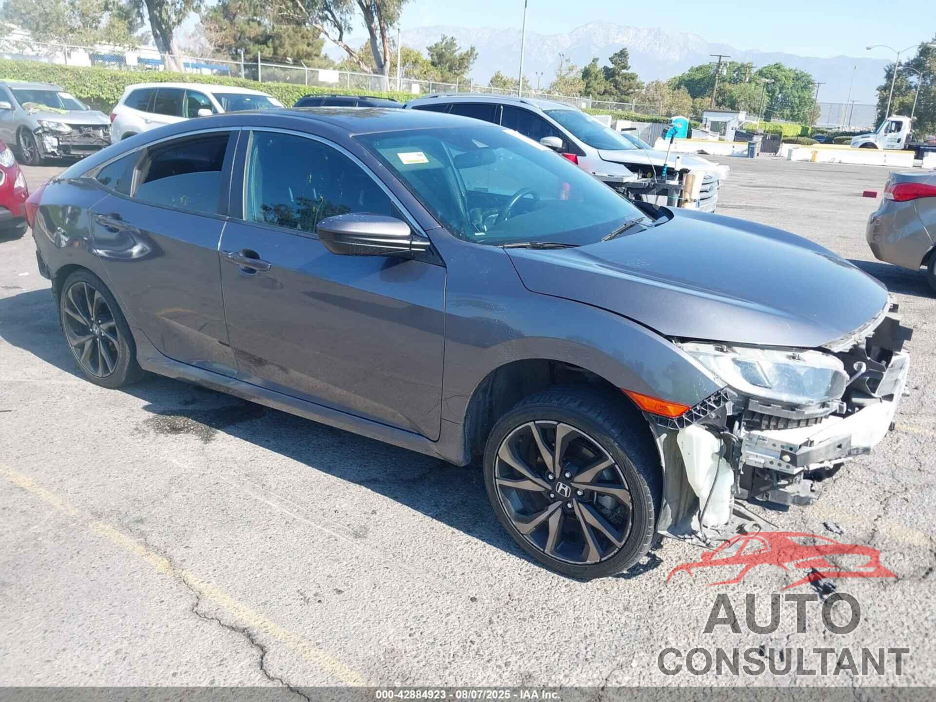 HONDA CIVIC 2019 - 2HGFC2F89KH540604
