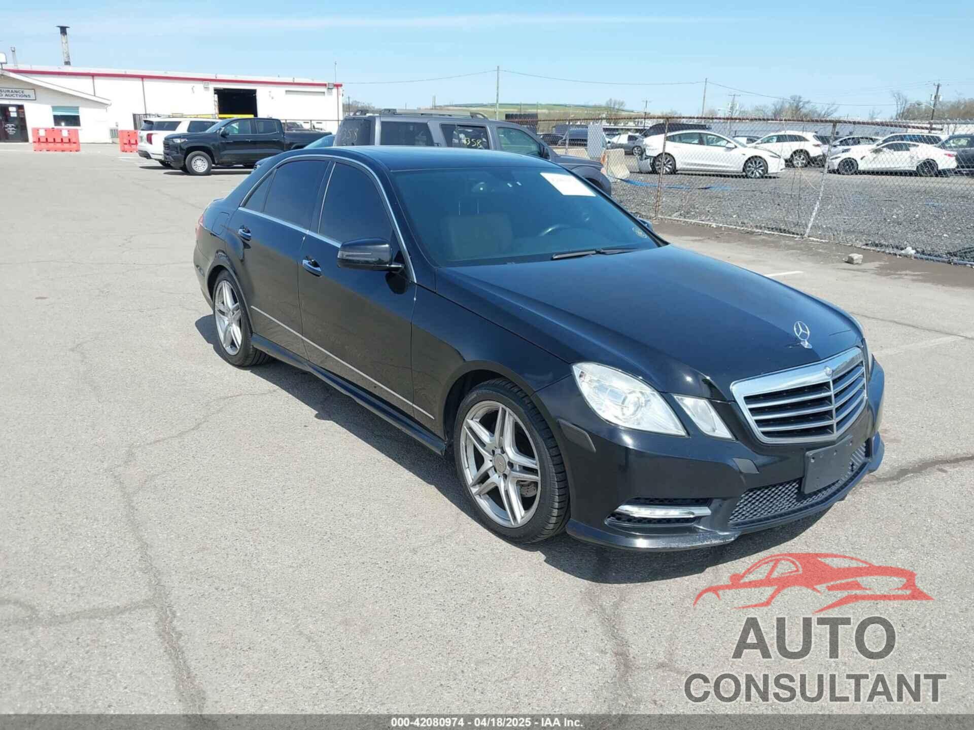 MERCEDES-BENZ E 350 2013 - WDDHF8JBXDA716958