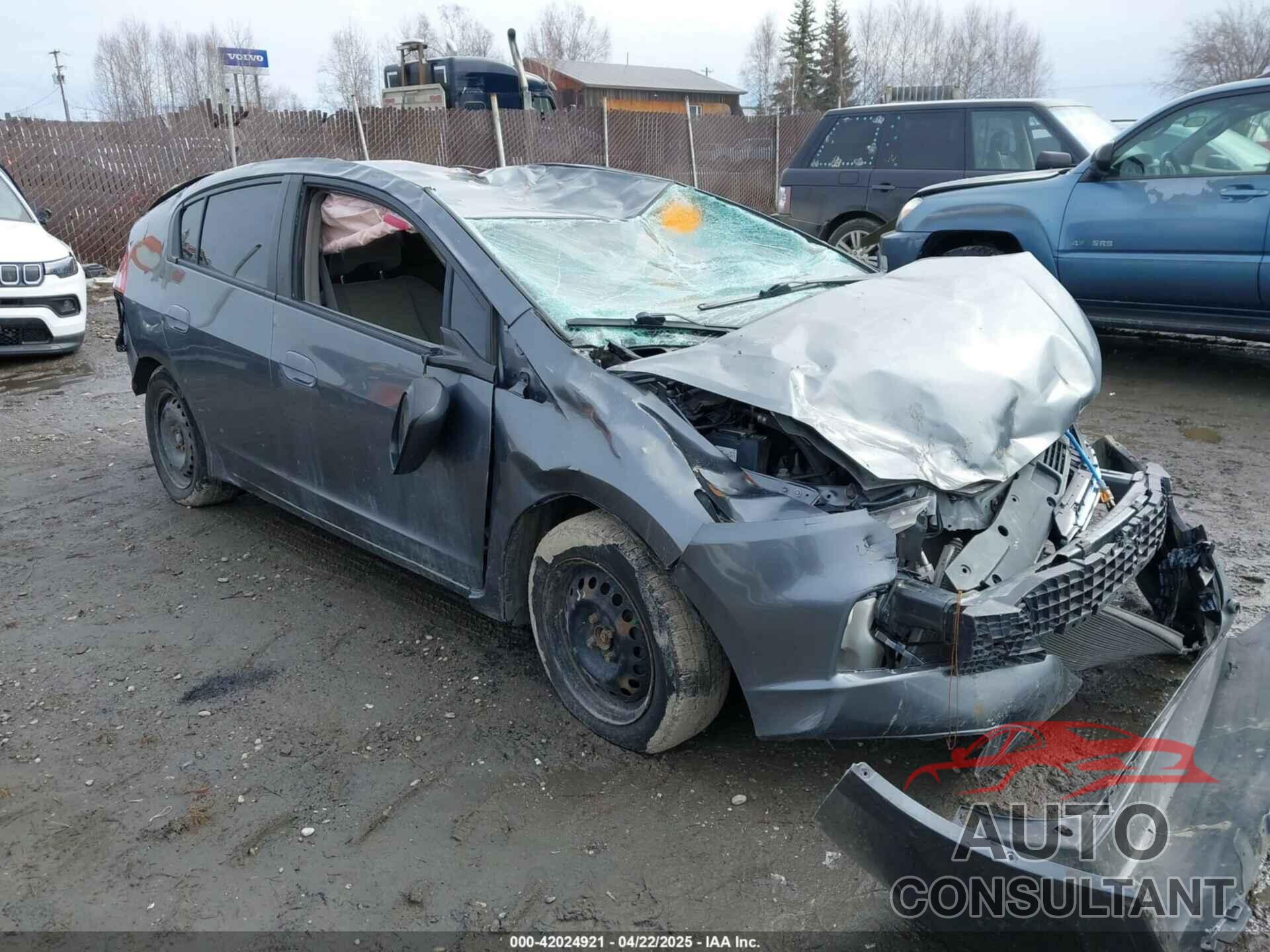 HONDA INSIGHT 2012 - JHMZE2H53CS001624