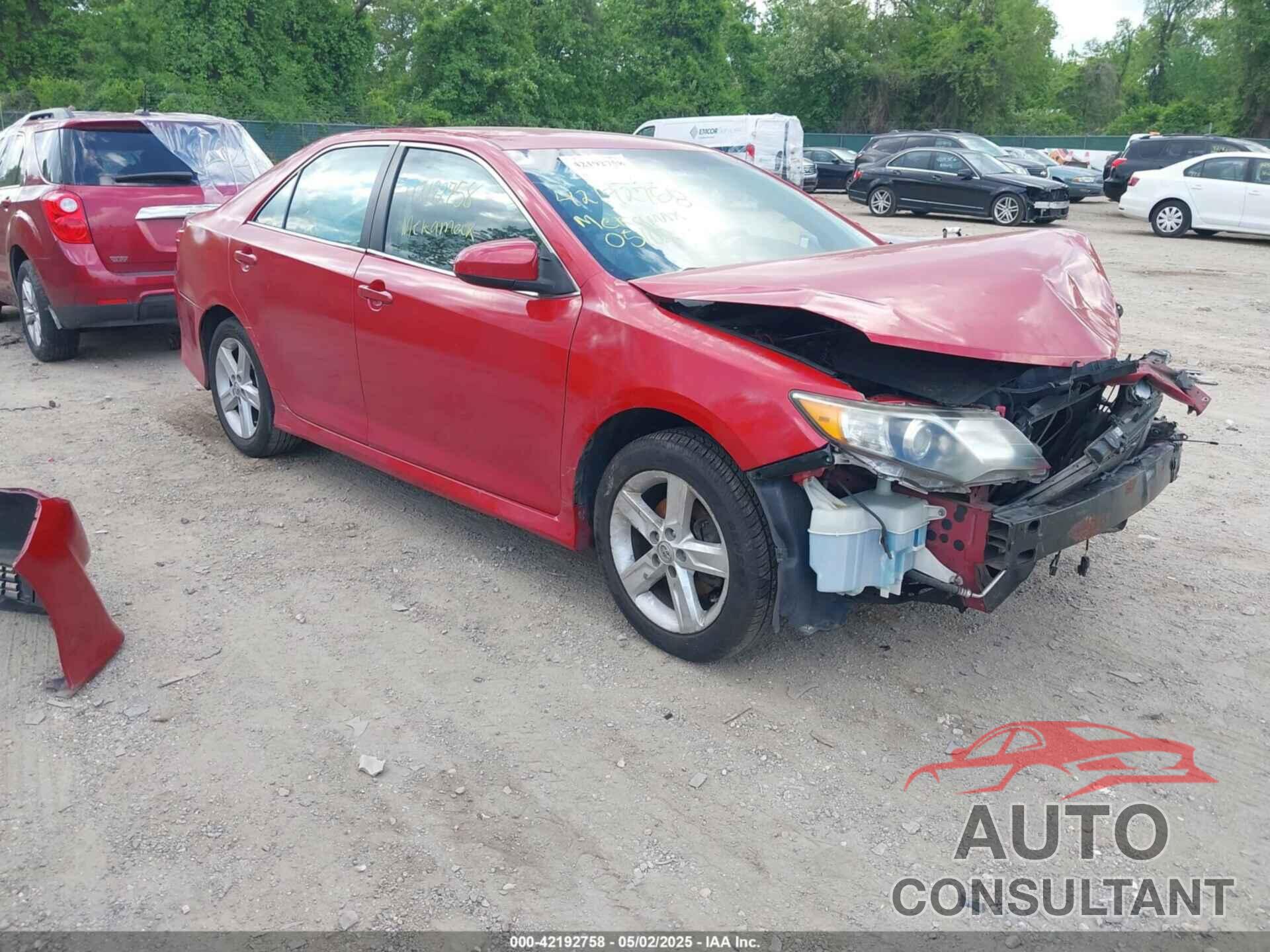 TOYOTA CAMRY 2014 - 4T1BF1FK4EU784457