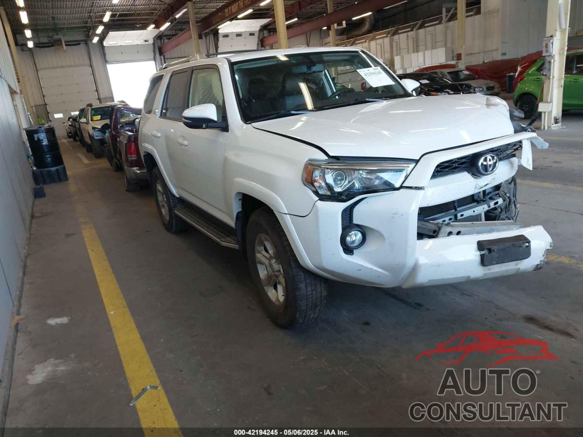 TOYOTA 4RUNNER 2015 - JTEBU5JR4F5276275