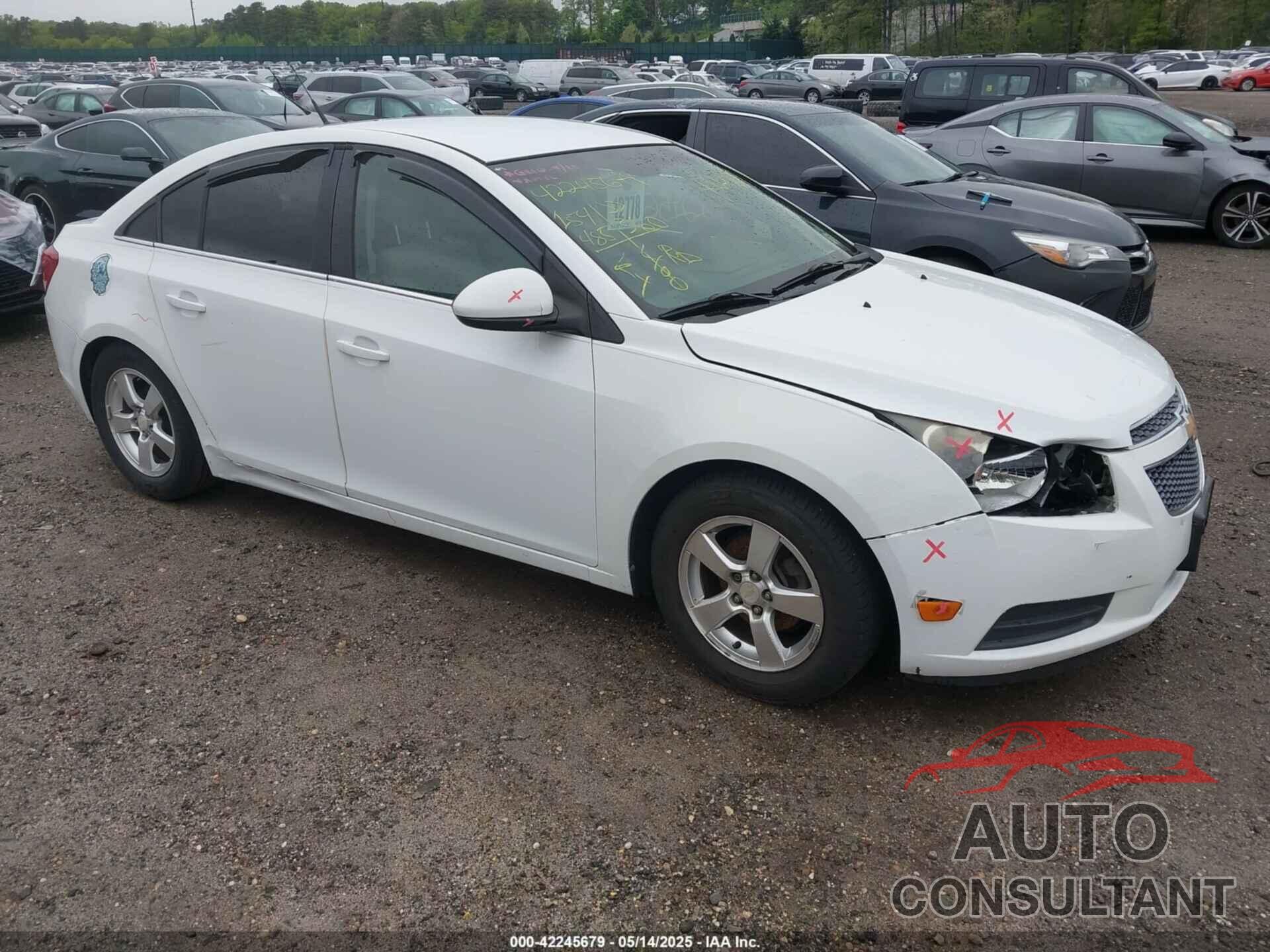 CHEVROLET CRUZE 2011 - 1G1PF5S93B7124336