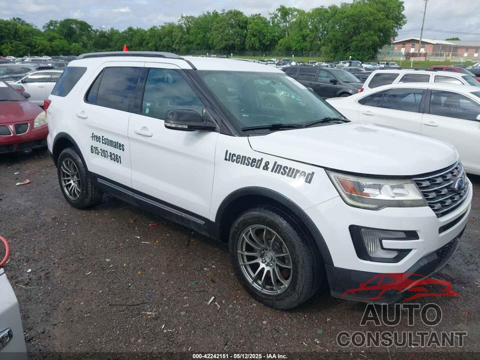 FORD EXPLORER 2017 - 1FM5K8D84HGC26555