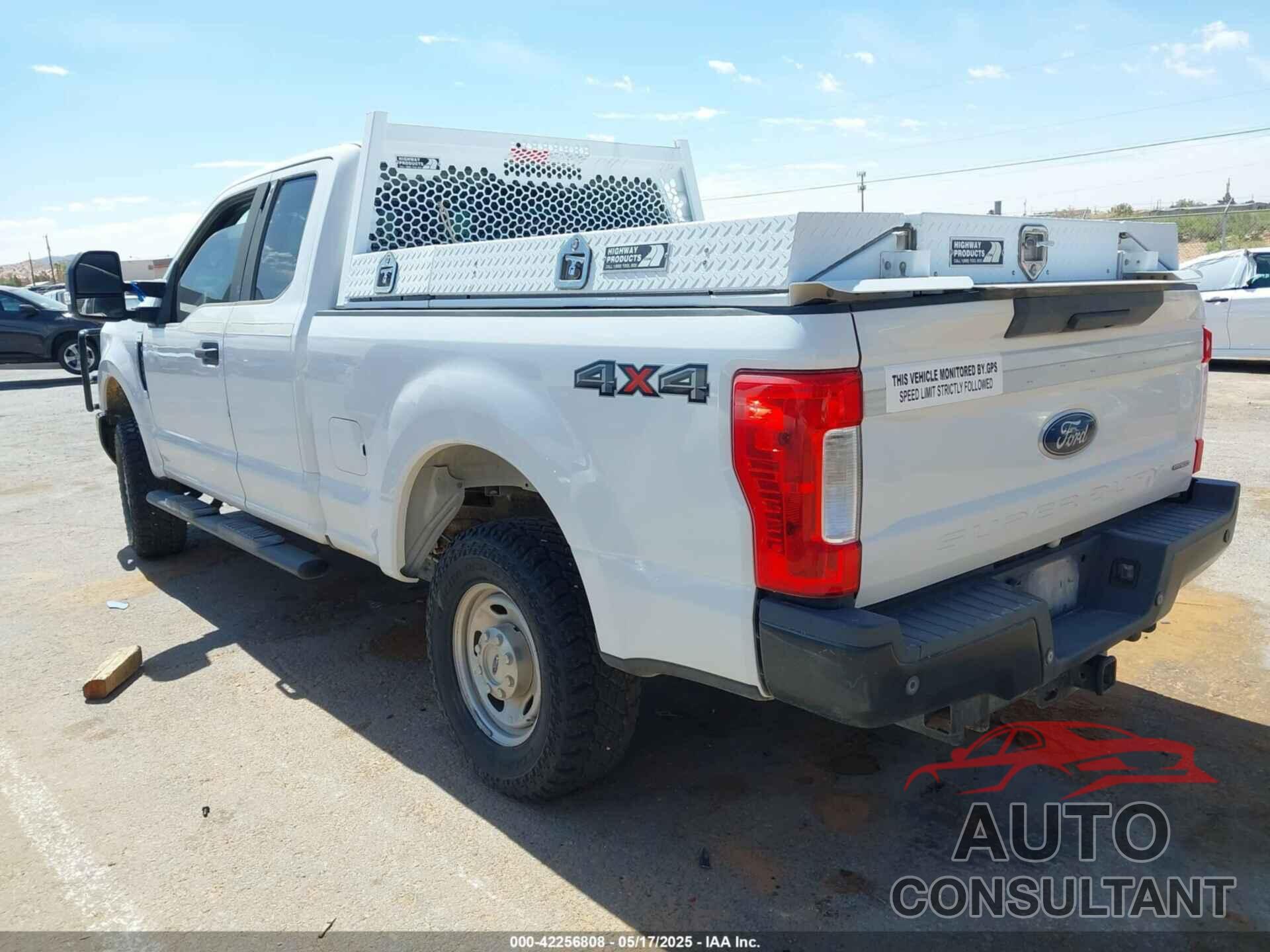 FORD F-250 2017 - 1FT7X2B62HEC15790