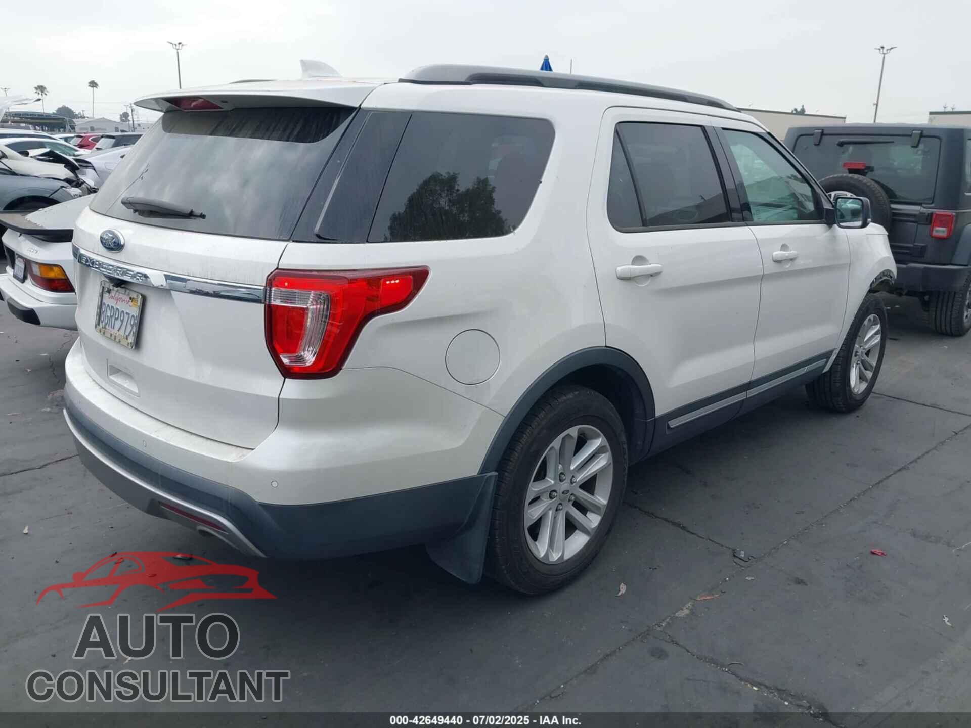 FORD EXPLORER 2017 - 1FM5K7D88HGE29524