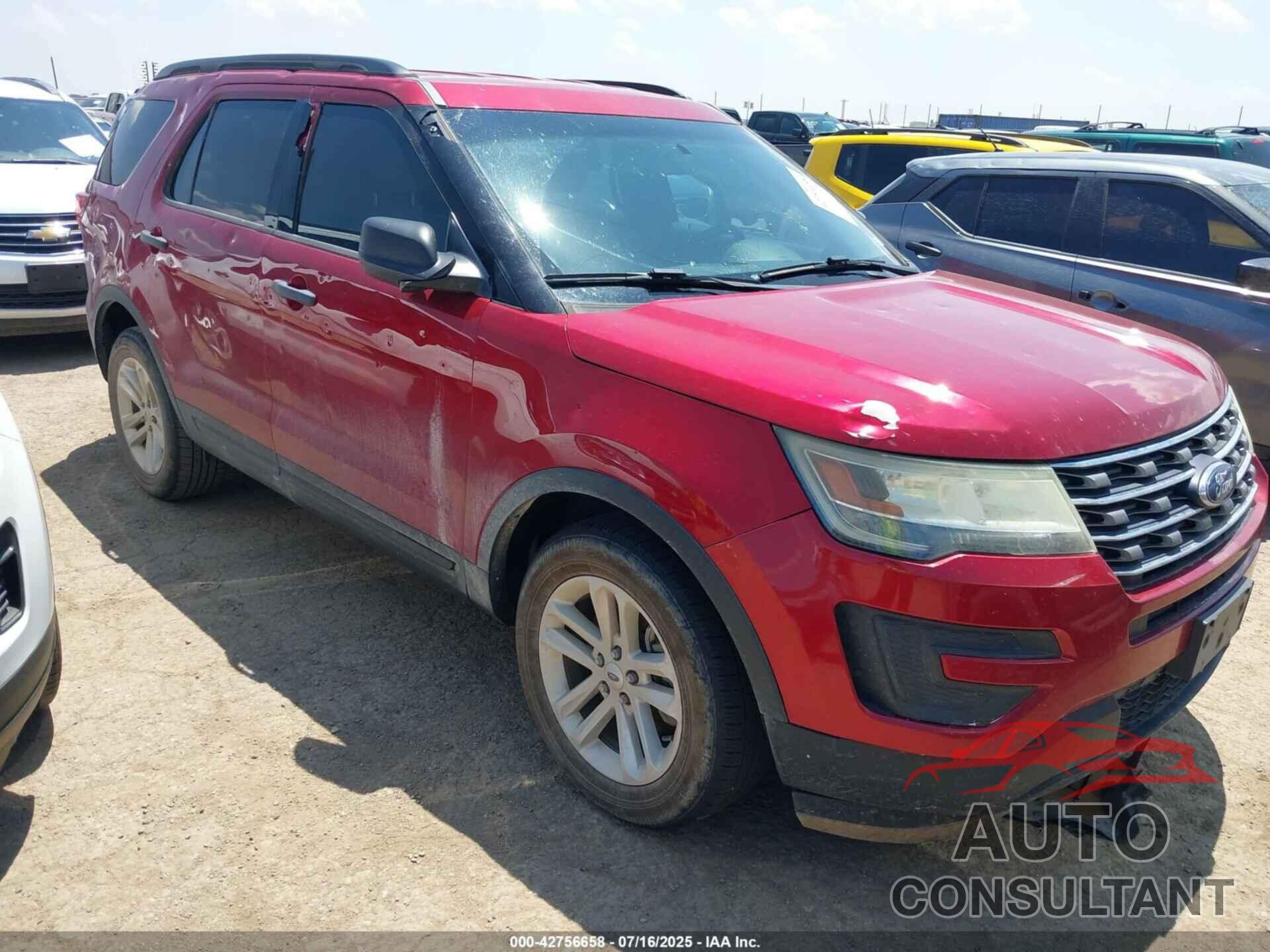 FORD EXPLORER 2017 - 1FM5K7BH0HGB78713
