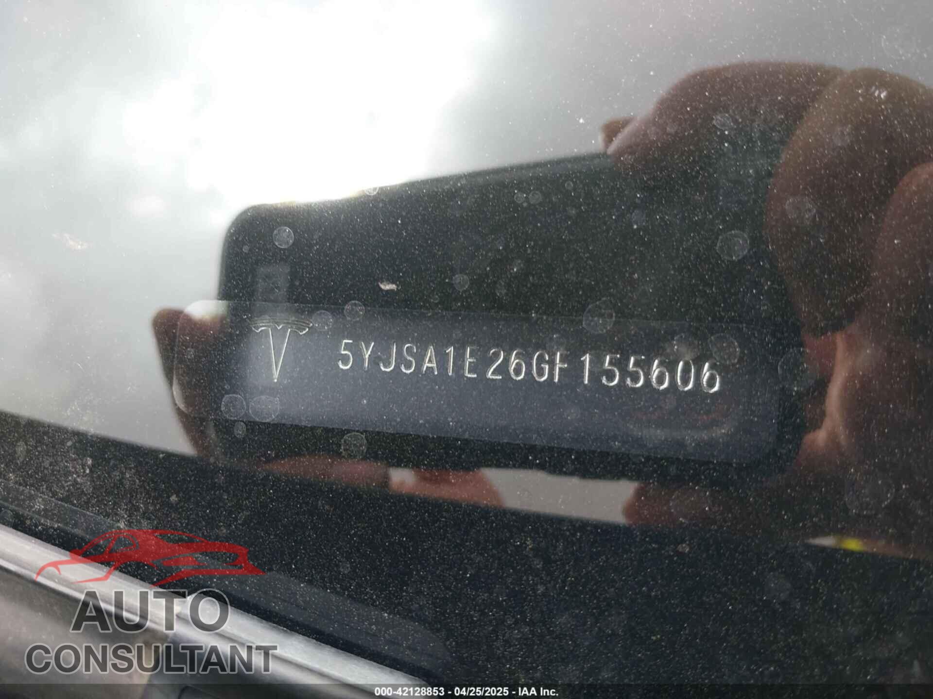 TESLA MODEL S 2016 - 5YJSA1E26GF155606