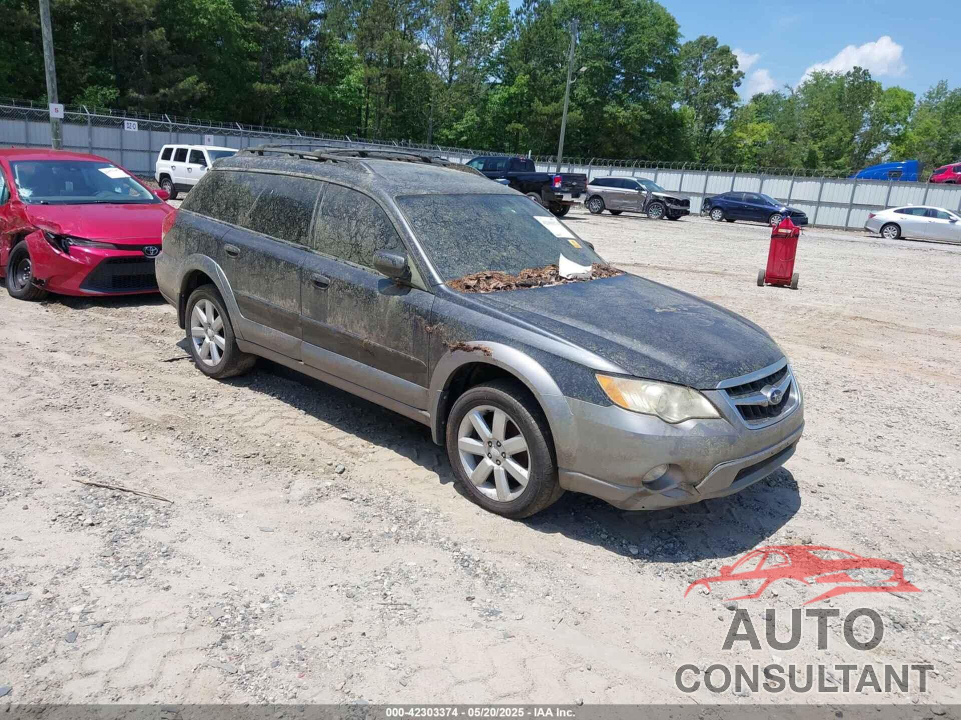 SUBARU OUTBACK 2009 - 4S4BP61C697322691