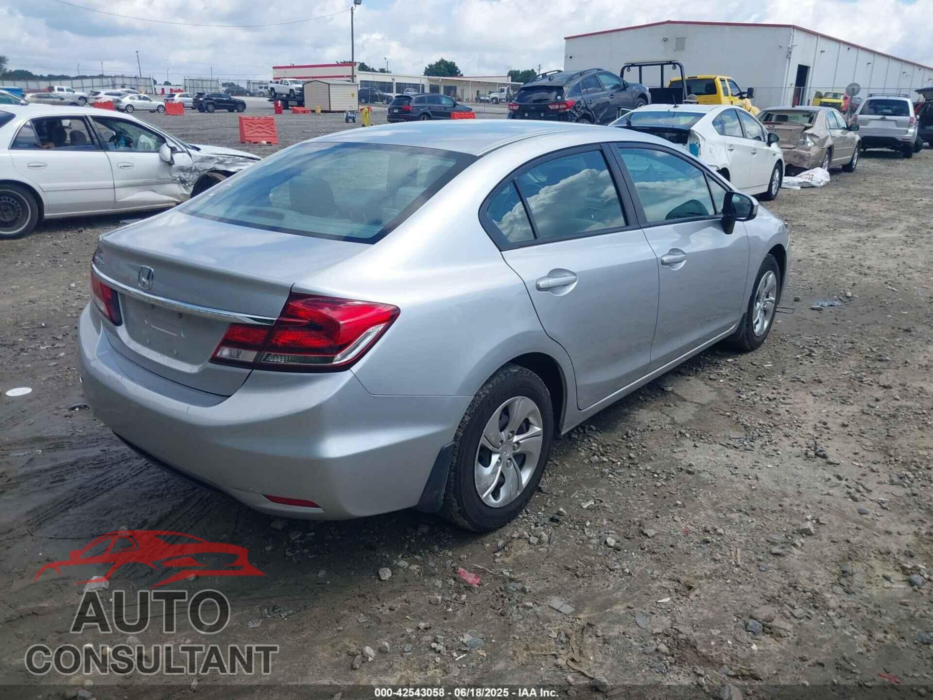 HONDA CIVIC 2015 - 19XFB2F57FE112362