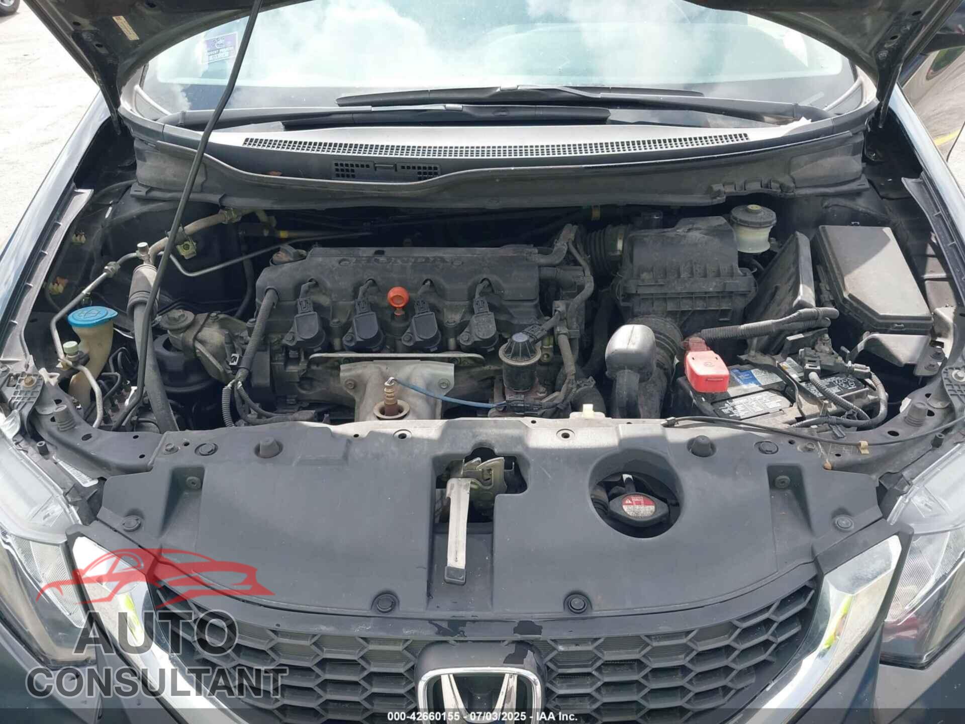HONDA CIVIC 2013 - 19XFB2F56DE007728