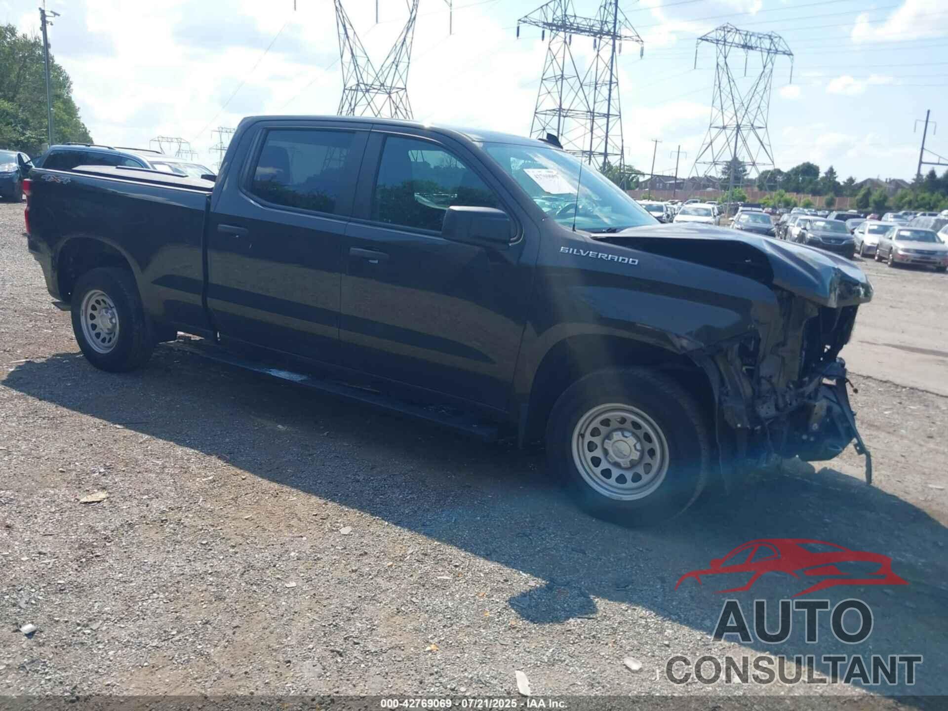 CHEVROLET SILVERADO 1500 2021 - 3GCPYAEK1MG171848