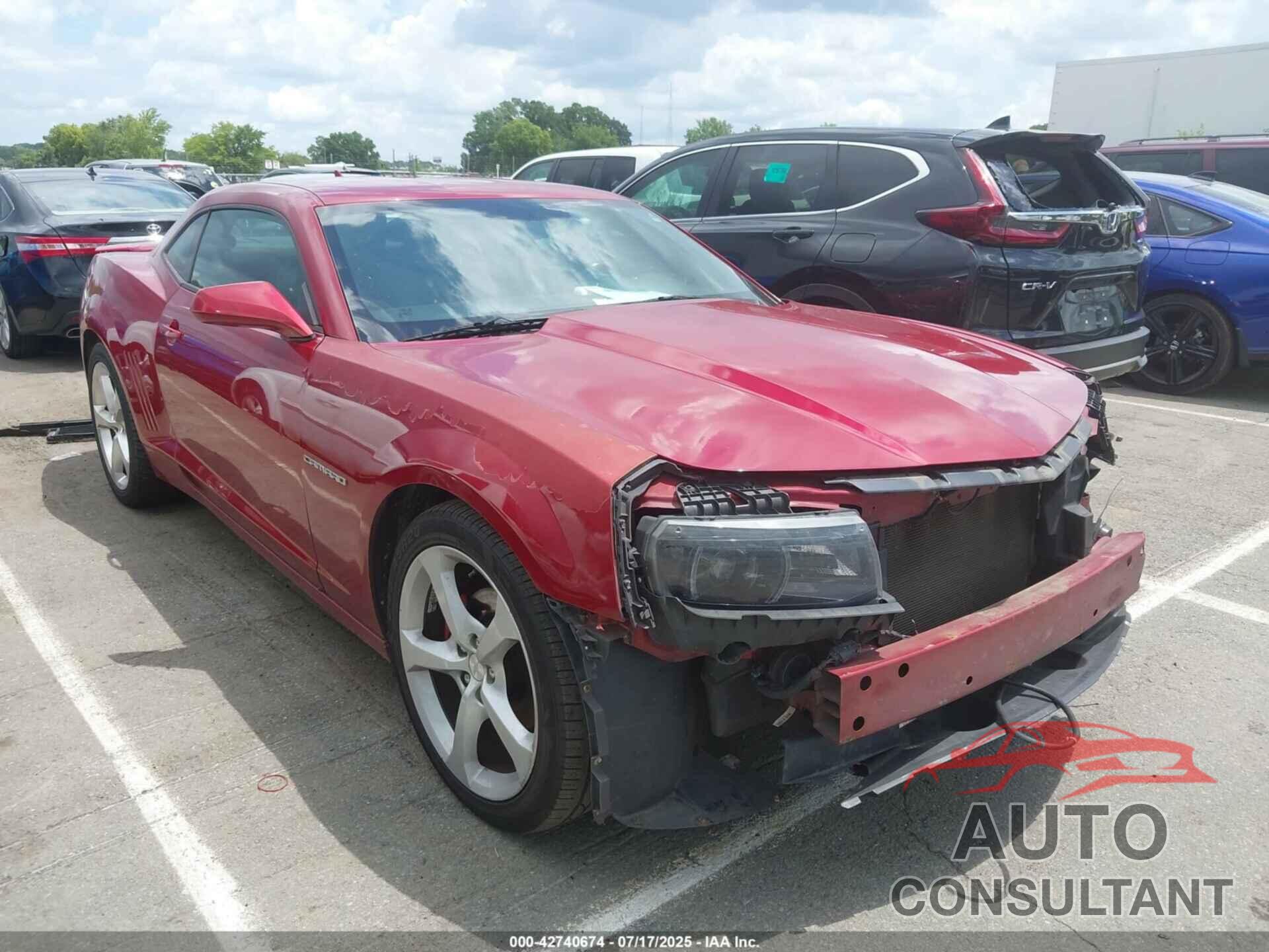 CHEVROLET CAMARO 2015 - 2G1FD1E31F9304064