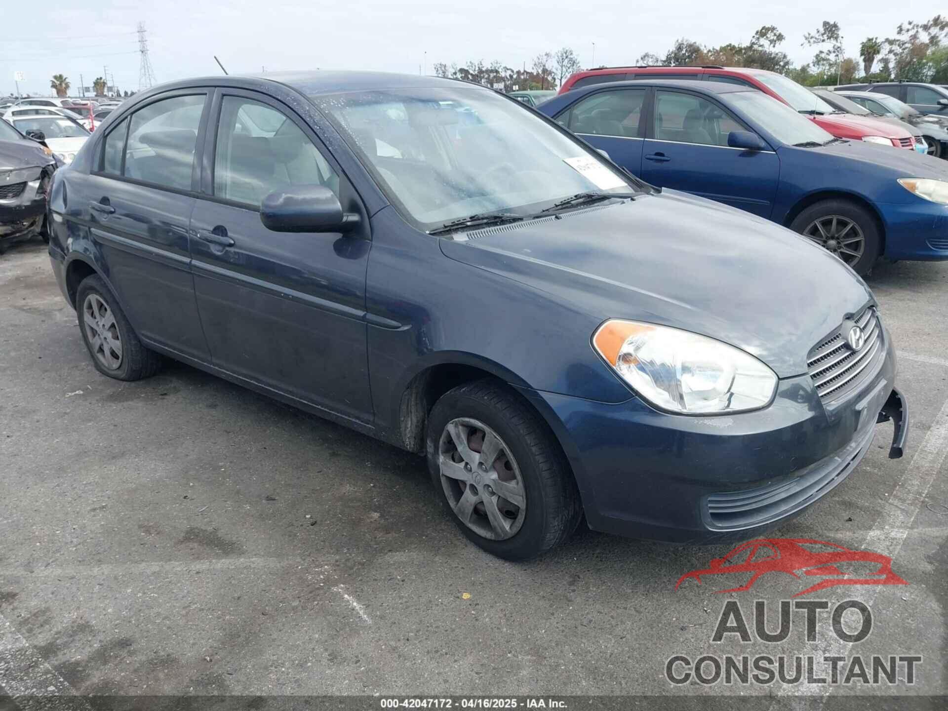 HYUNDAI ACCENT 2010 - KMHCN4AC0AU527038