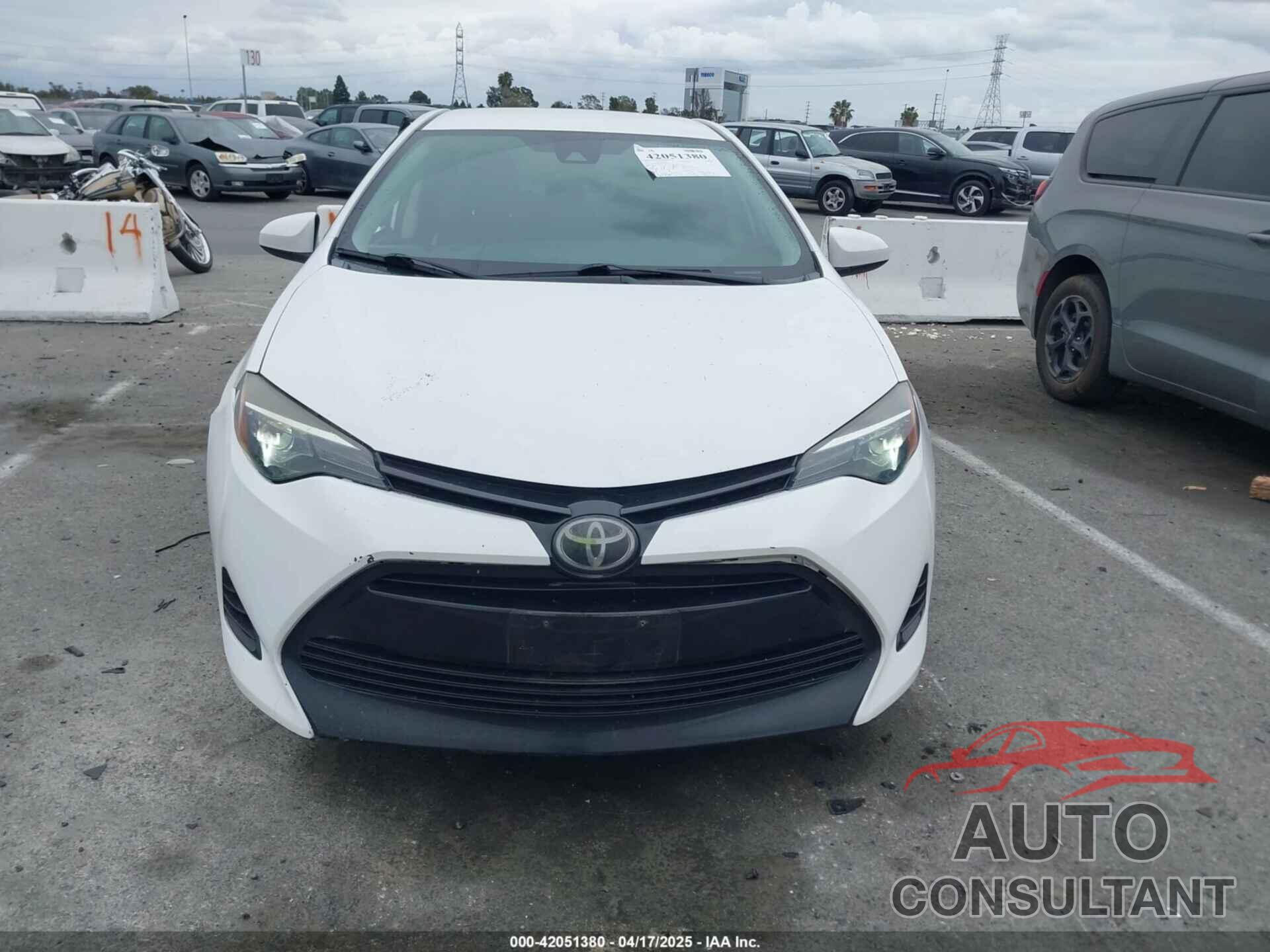 TOYOTA COROLLA 2017 - 5YFBURHE2HP699568