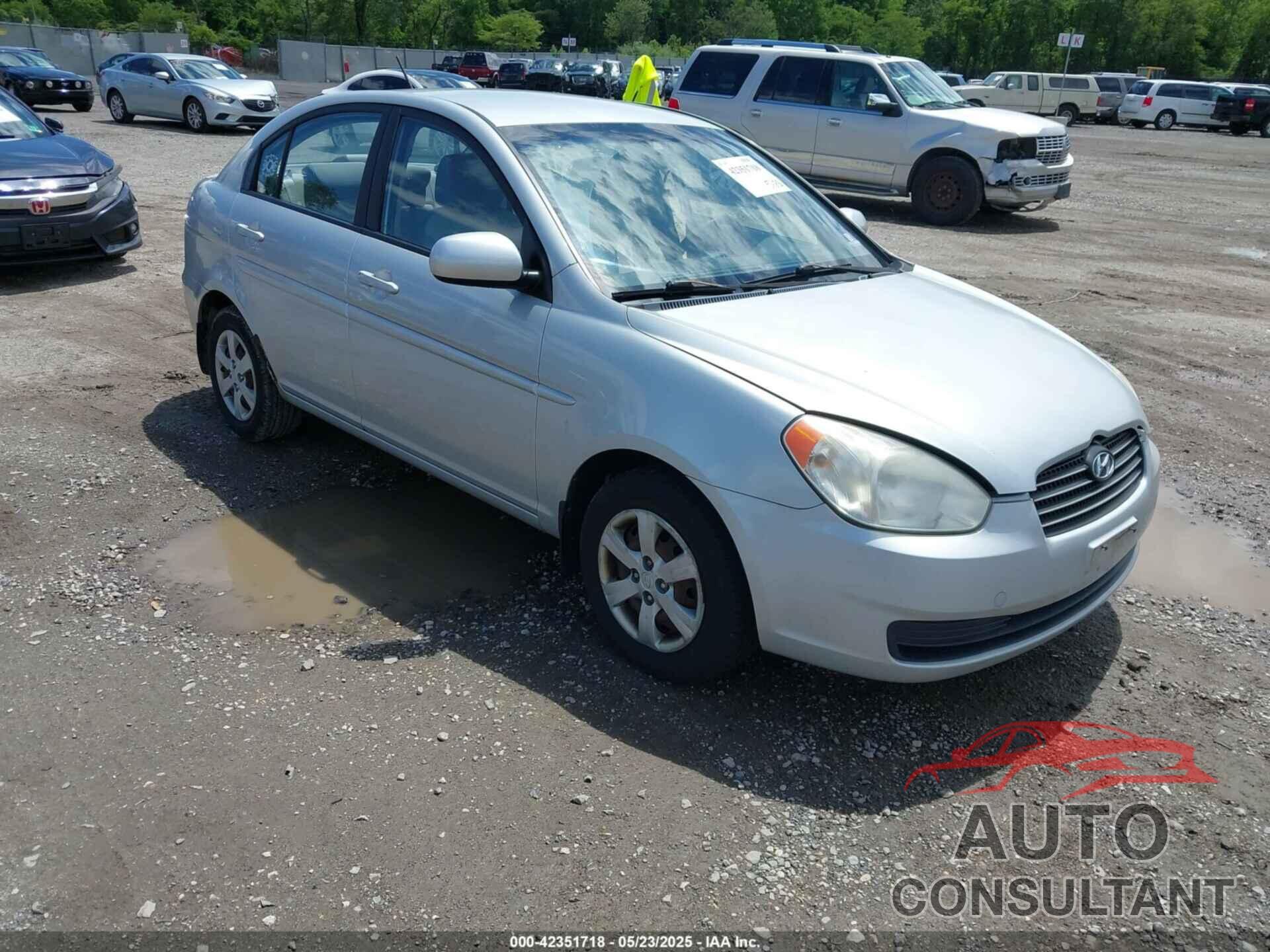 HYUNDAI ACCENT 2010 - KMHCN4ACXAU405559
