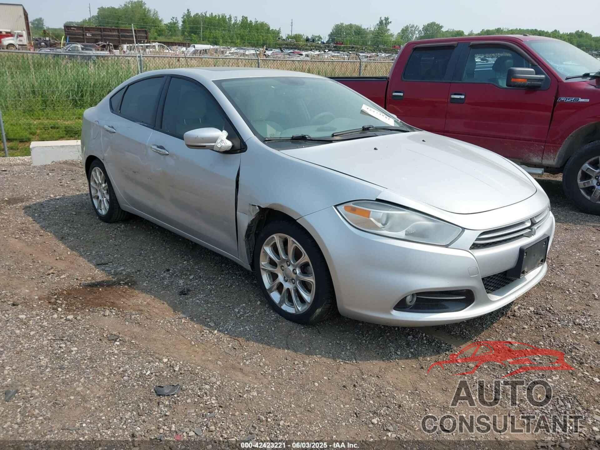 DODGE DART 2013 - 1C3CDFCH3DD198744