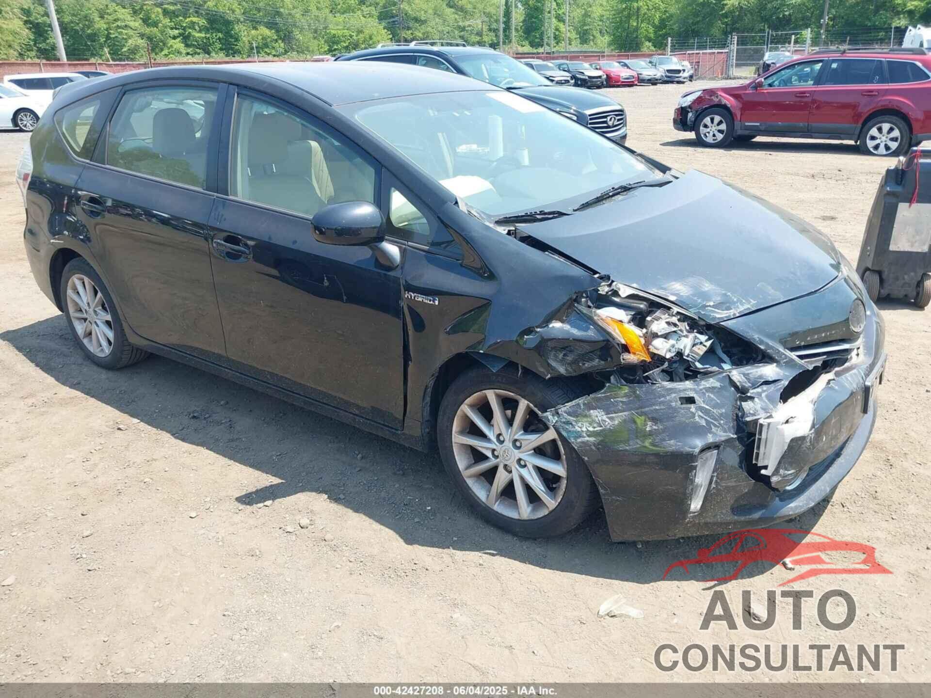 TOYOTA PRIUS V 2013 - JTDZN3EU0D3202847