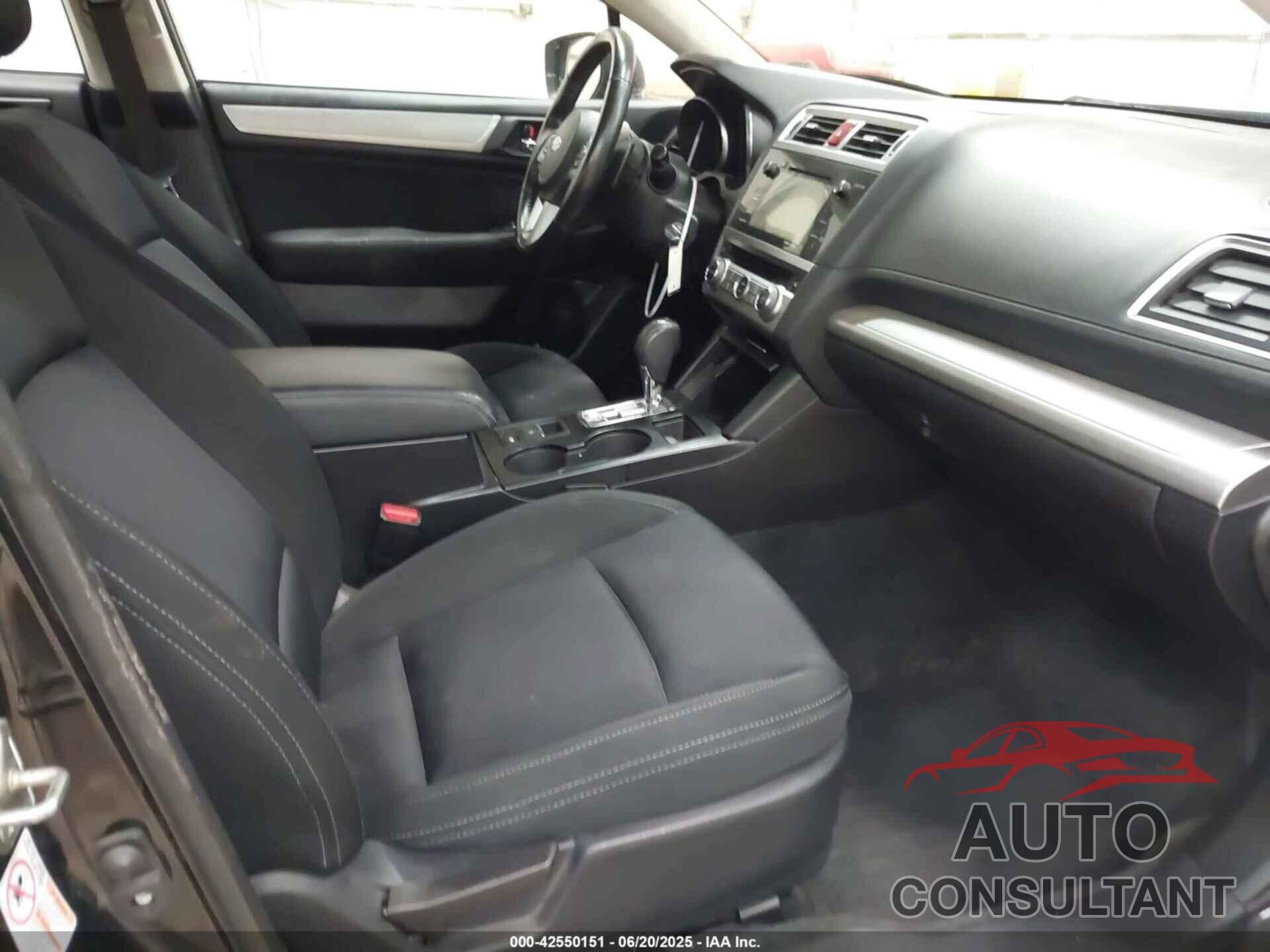 SUBARU LEGACY 2015 - 4S3BNAD67F3030909